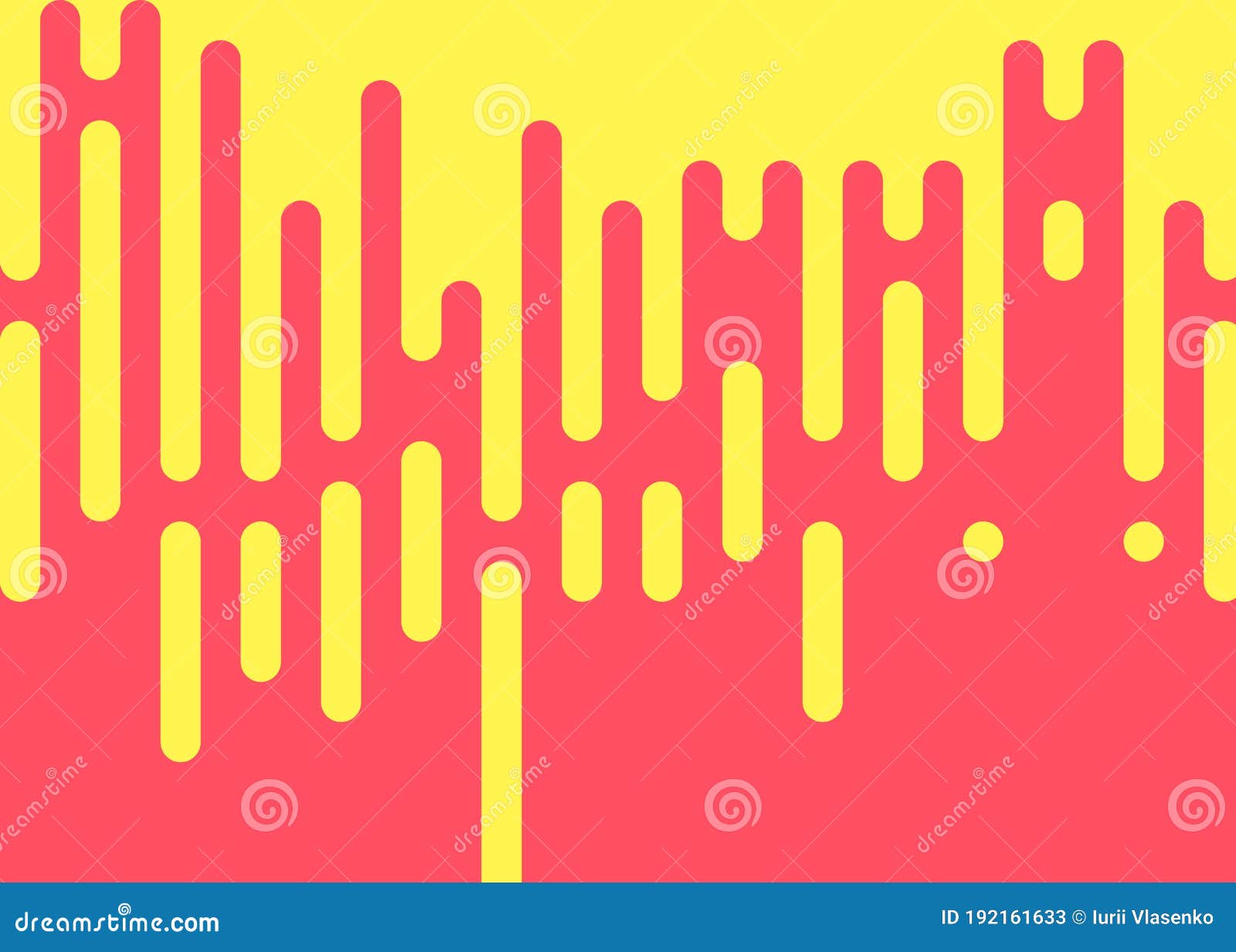 Lemon Color Abstract Rounded Color Lines Halftone Transition Background