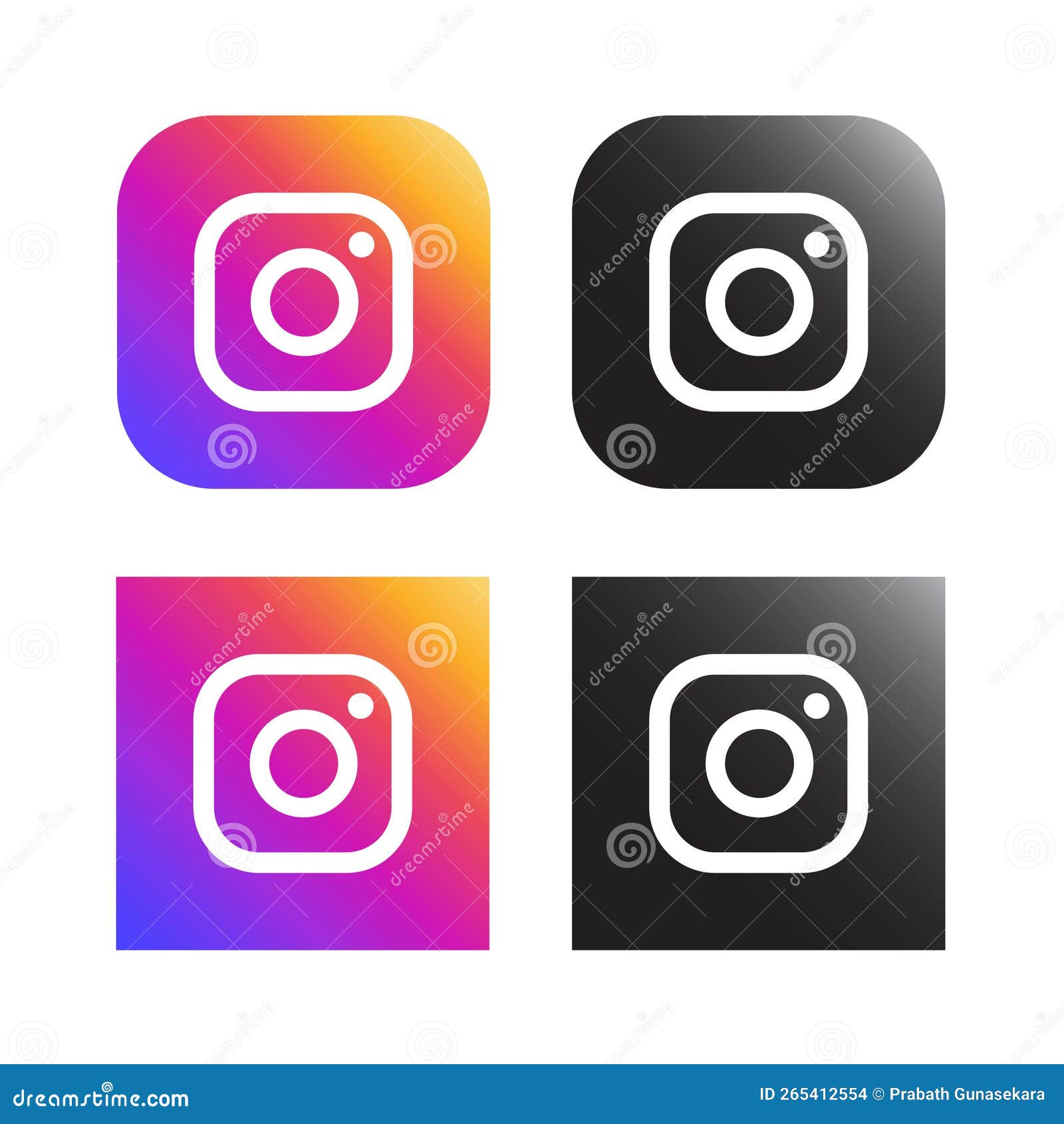 Transparent Instagram Logo Stock Illustrations – 435 Transparent Instagram  Logo Stock Illustrations, Vectors & Clipart - Dreamstime