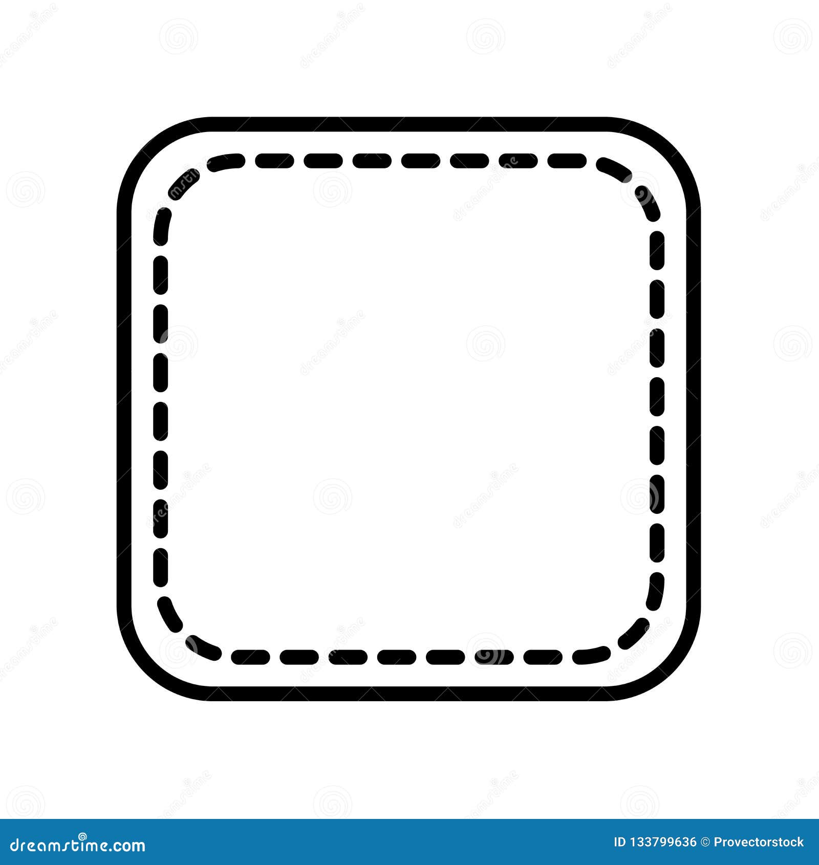 rounded rectangle outline