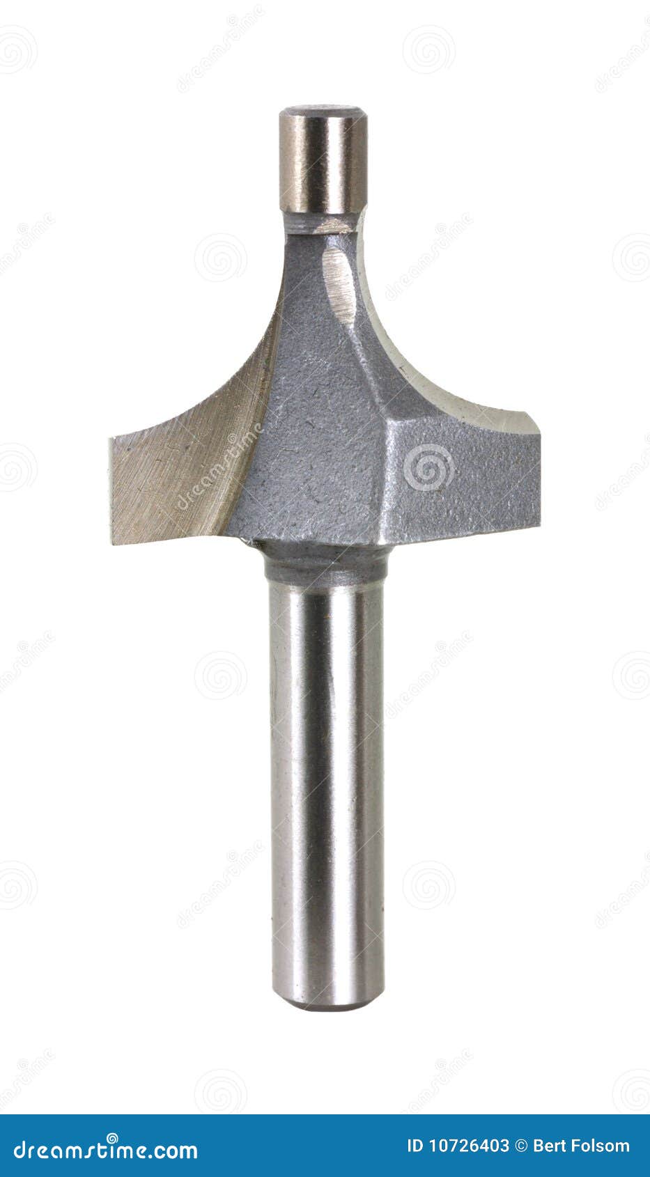 Roundover router bit stock image. Image of shape, machined - 10726403