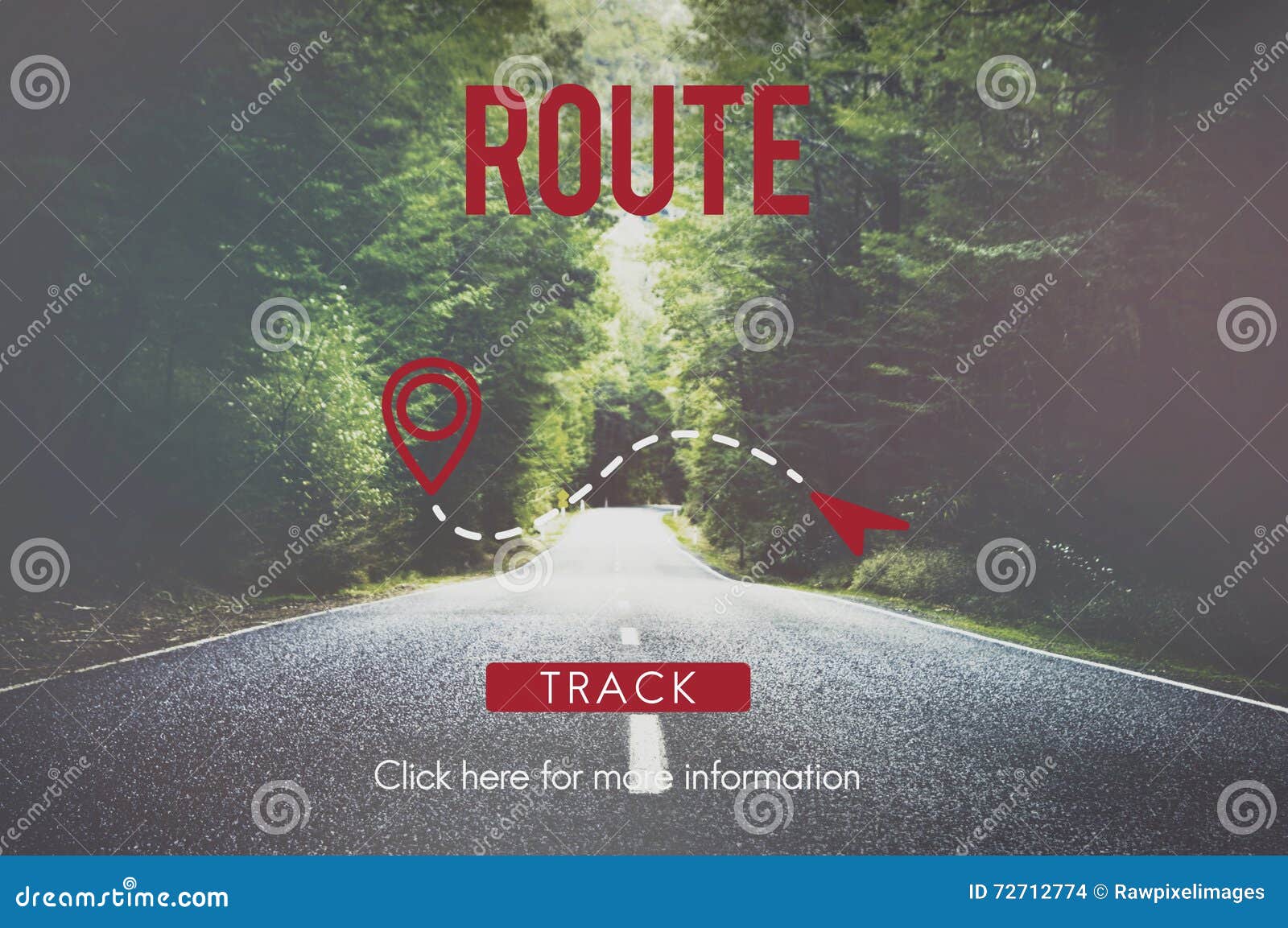 route navigate location planning transportation concept