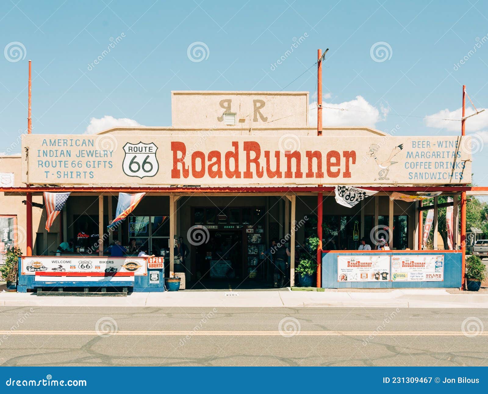 Seligman In Arizona At The Historic Route 66 Editorial Photo