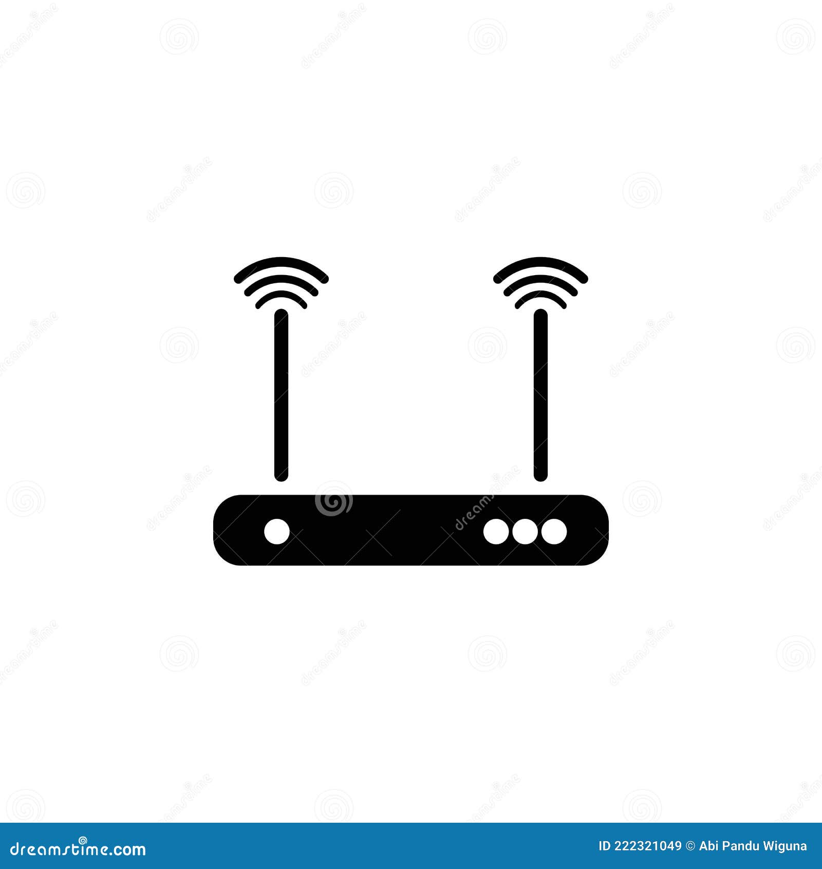 Router Logo and Vector Template Stock Vector Illustration of wireless