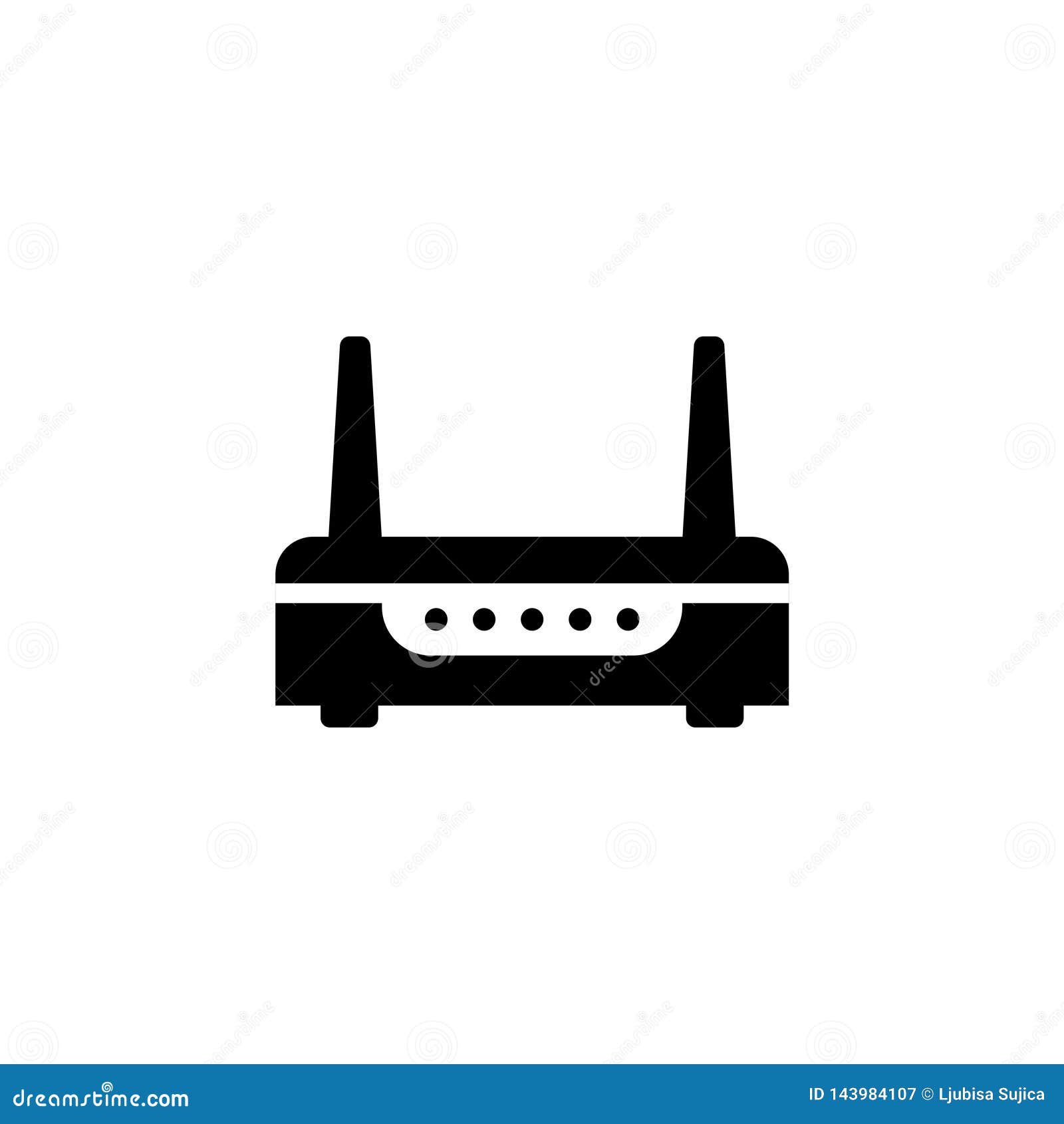 Wifi router vector icon isolated on transparent background, Wifi router  transparency logo design Stock Vector | Adobe Stock