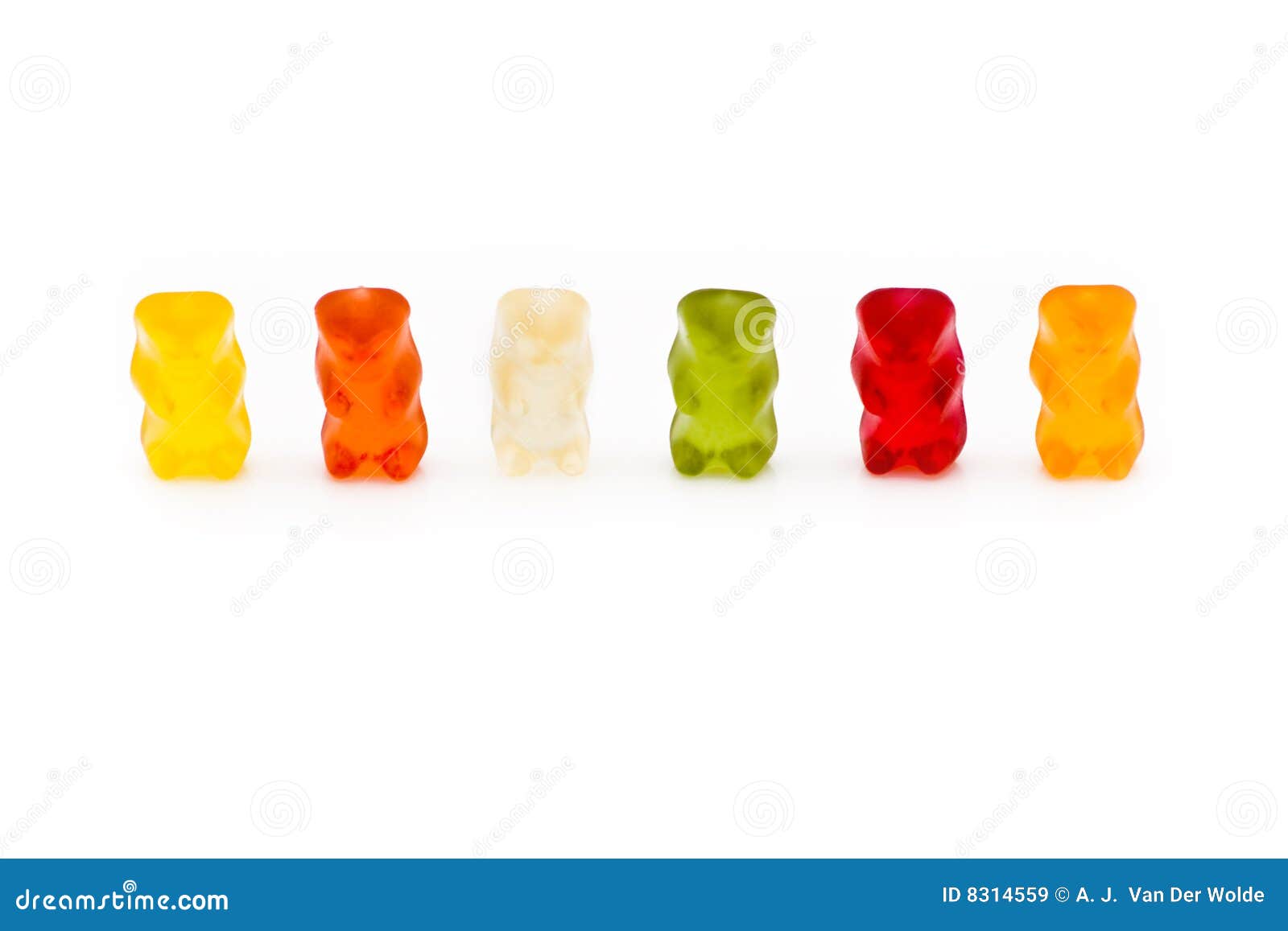 Green gummy bear Royalty Free Vector Image - VectorStock