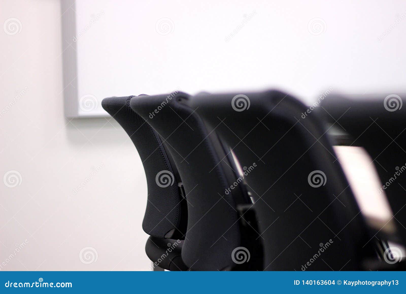 Row Of Office Chairs In A Meeting Room Stock Photo Image Of