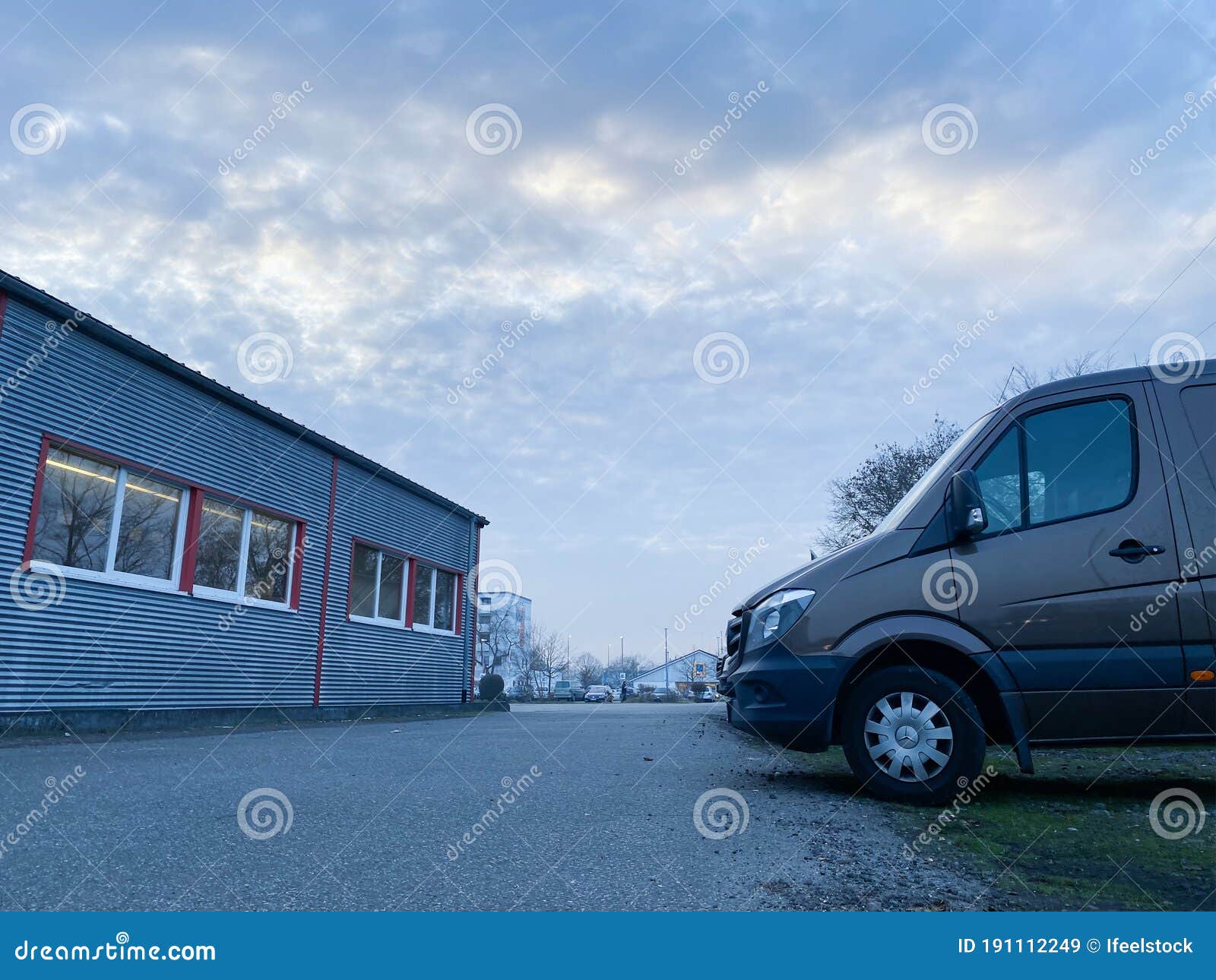 brown vans car