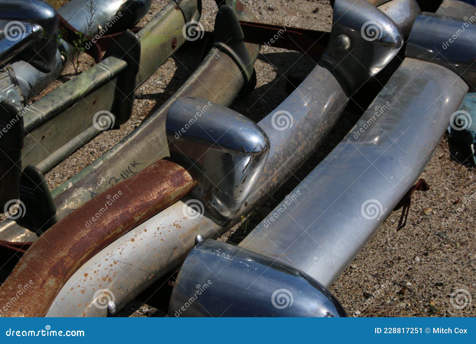 Bumpers stock image. Image of bumper, automotive, metal - 228817251