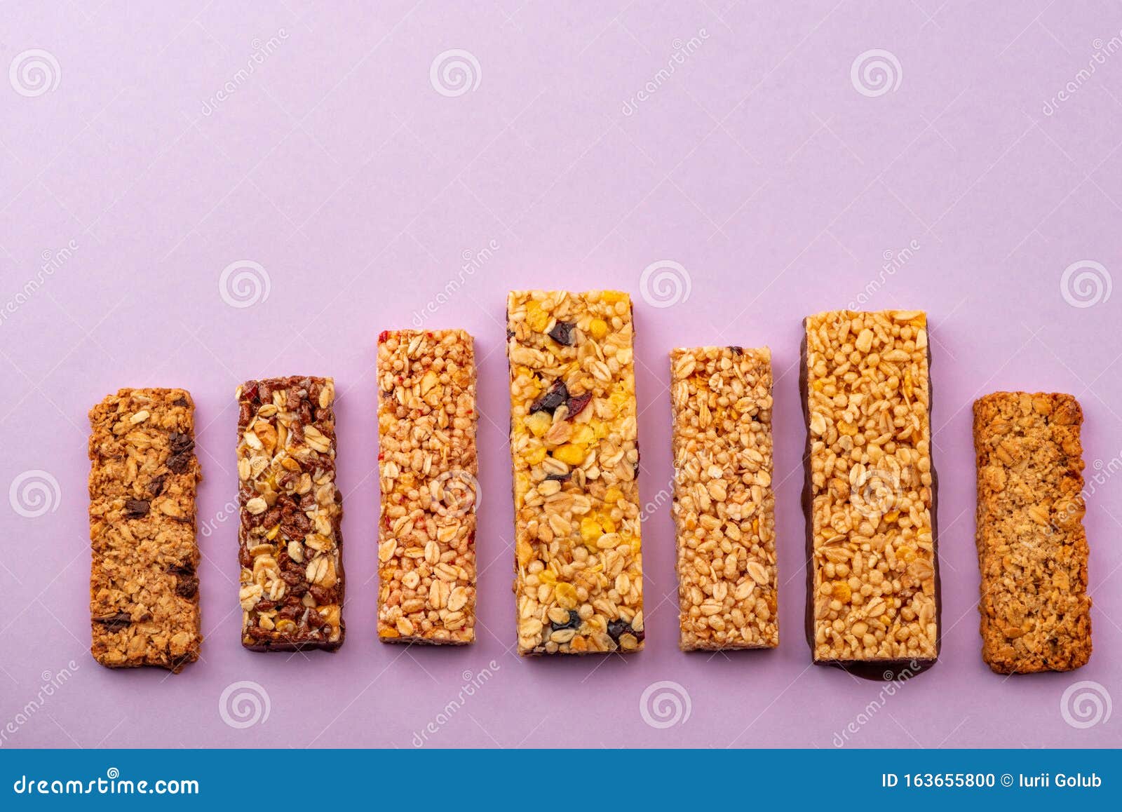 different granola bars