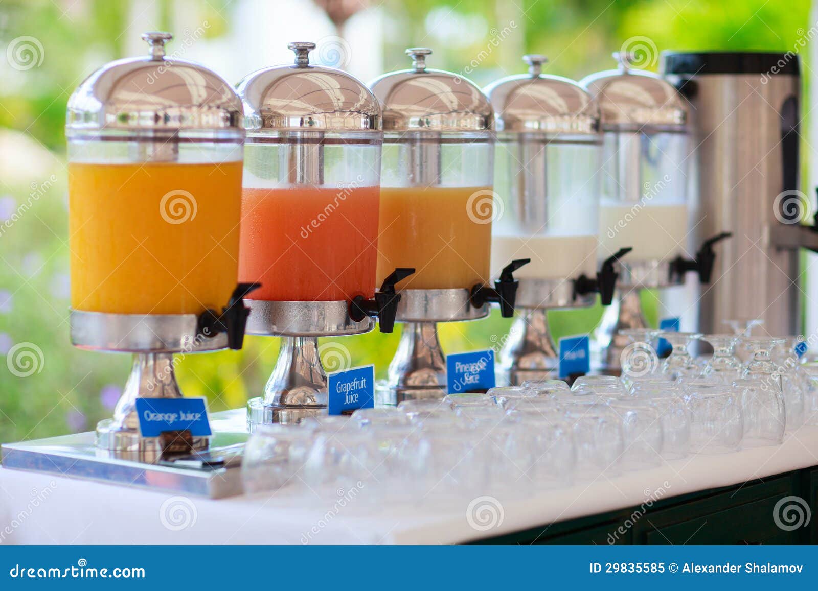 Juice At Buffet Restaurant Stock Image Image Of Kitchen 29835585