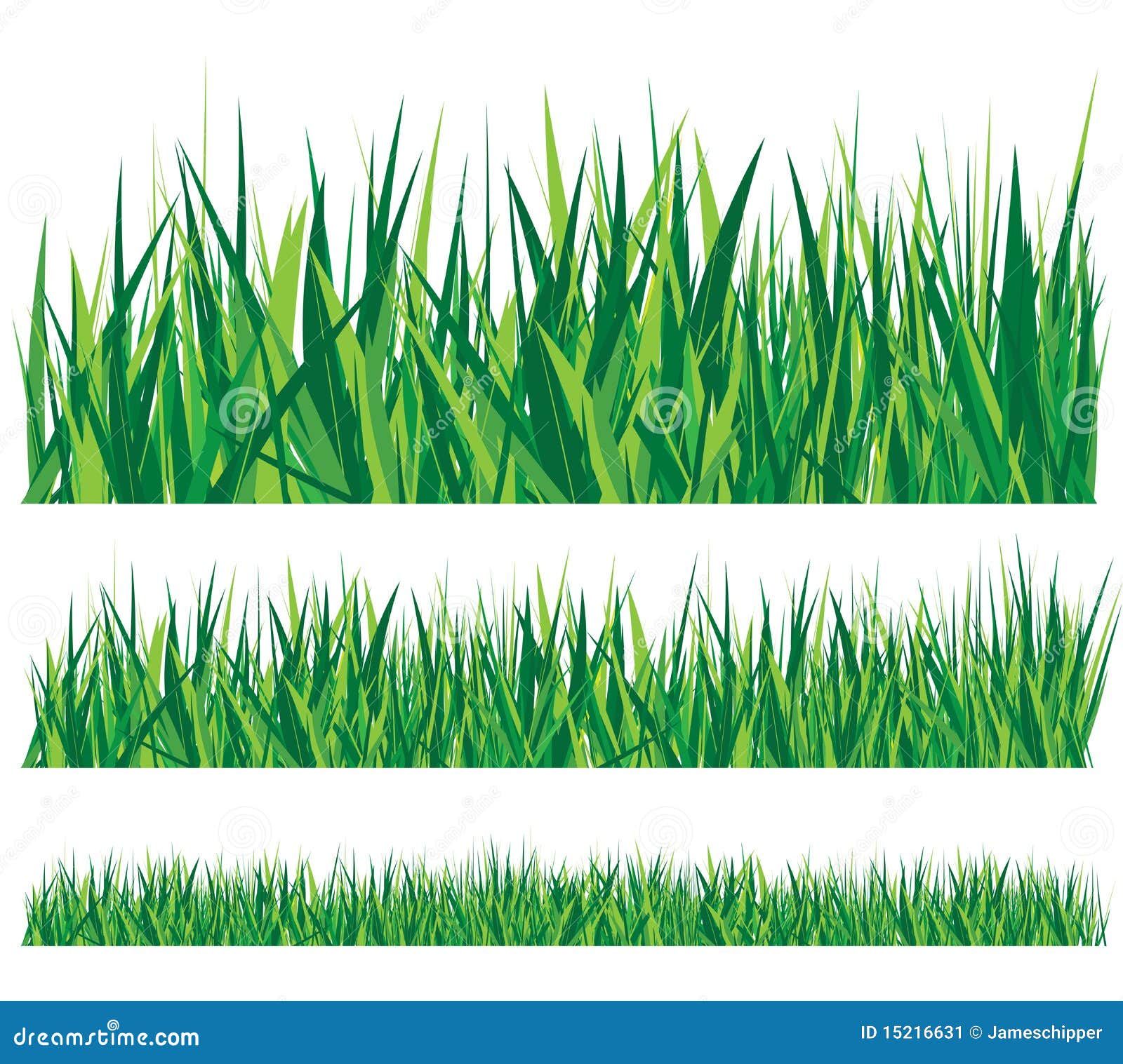 row of grass