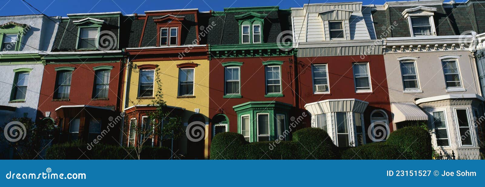 row houses in philadelphia, pa