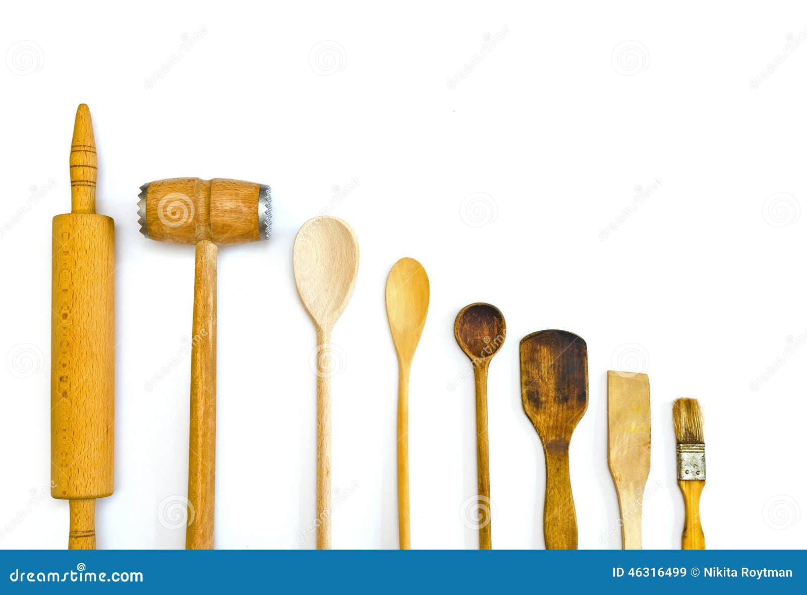 https://thumbs.dreamstime.com/z/row-wooden-kitchen-utensils-white-background-46316499.jpg