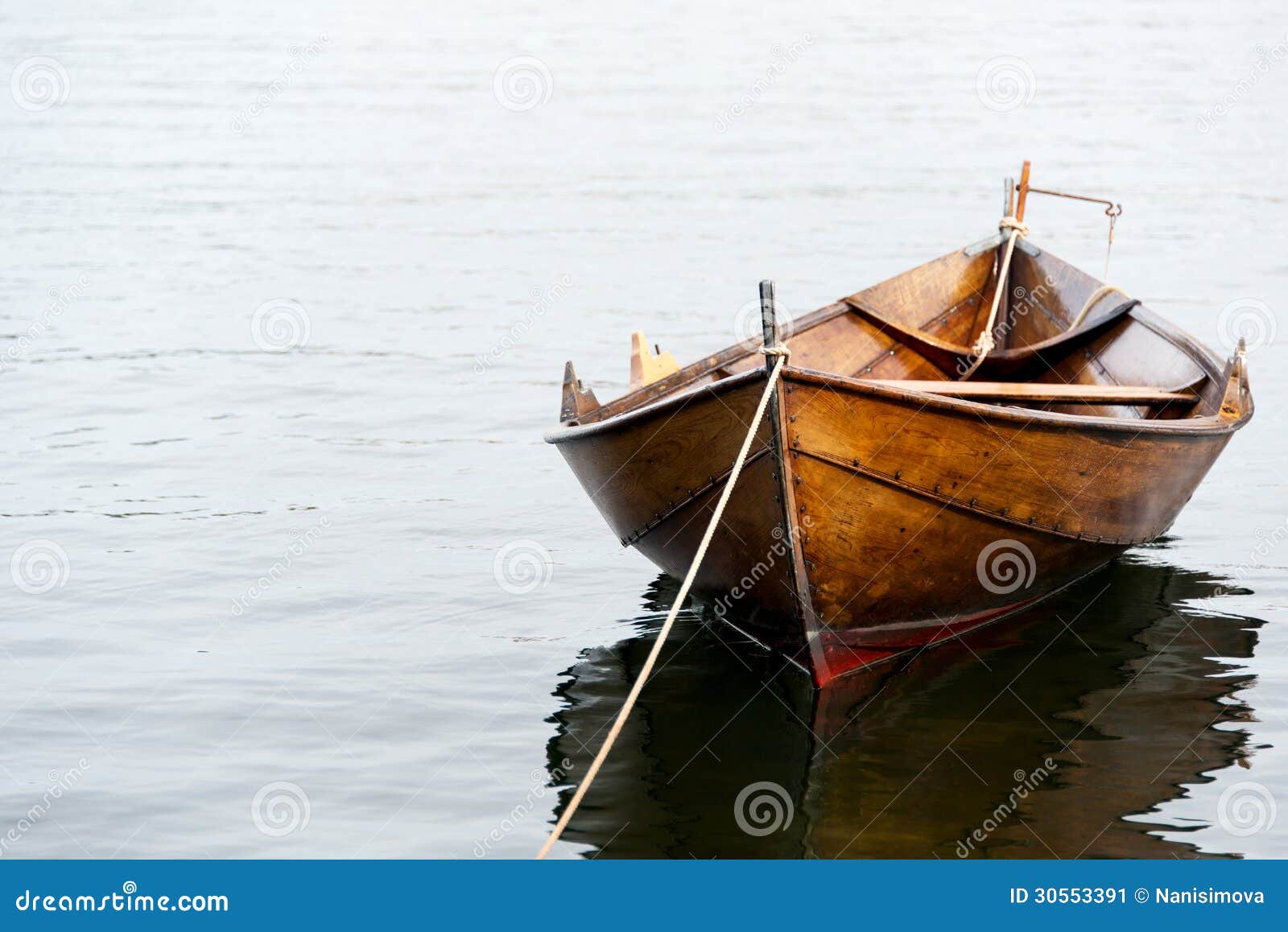 Rowboat In Oslo Stock Image - Image: 30553391