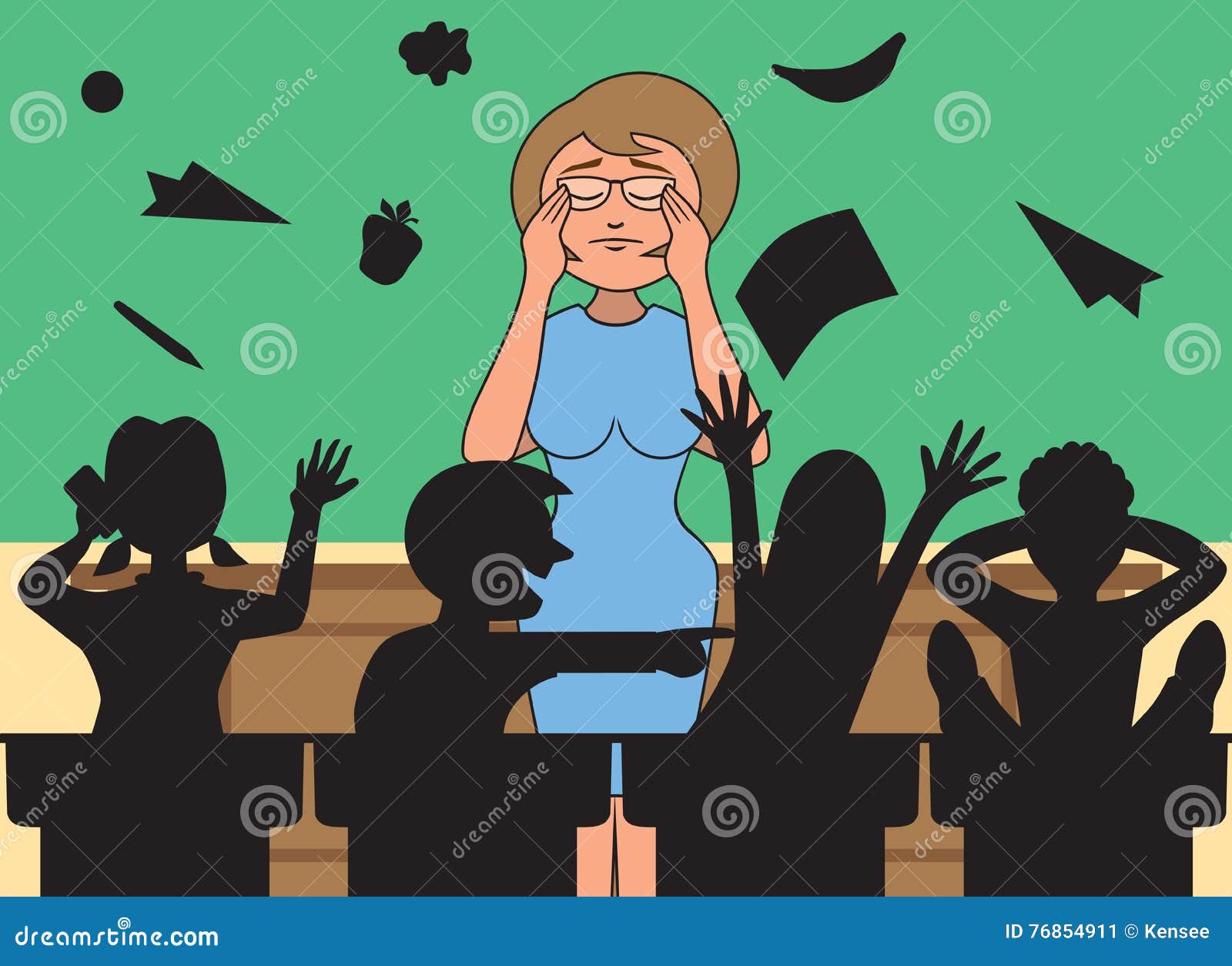 Frustrated Student Clip Art