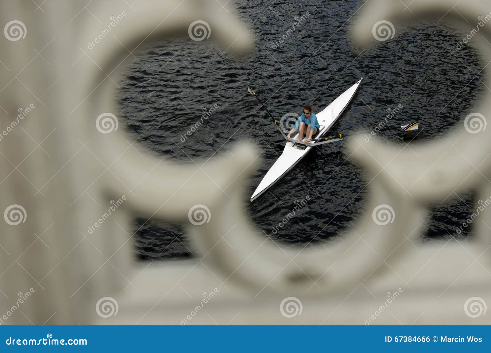 Rower Rowing Boat on the River in York England. Kayaking. Editorial Photo Image of jacket