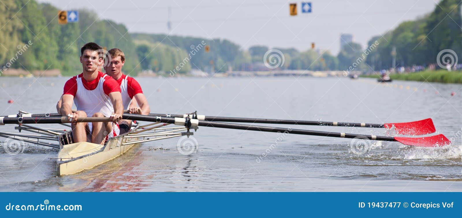 Rowers and oars stock image. Image of speed, rowers, watersports 19437477