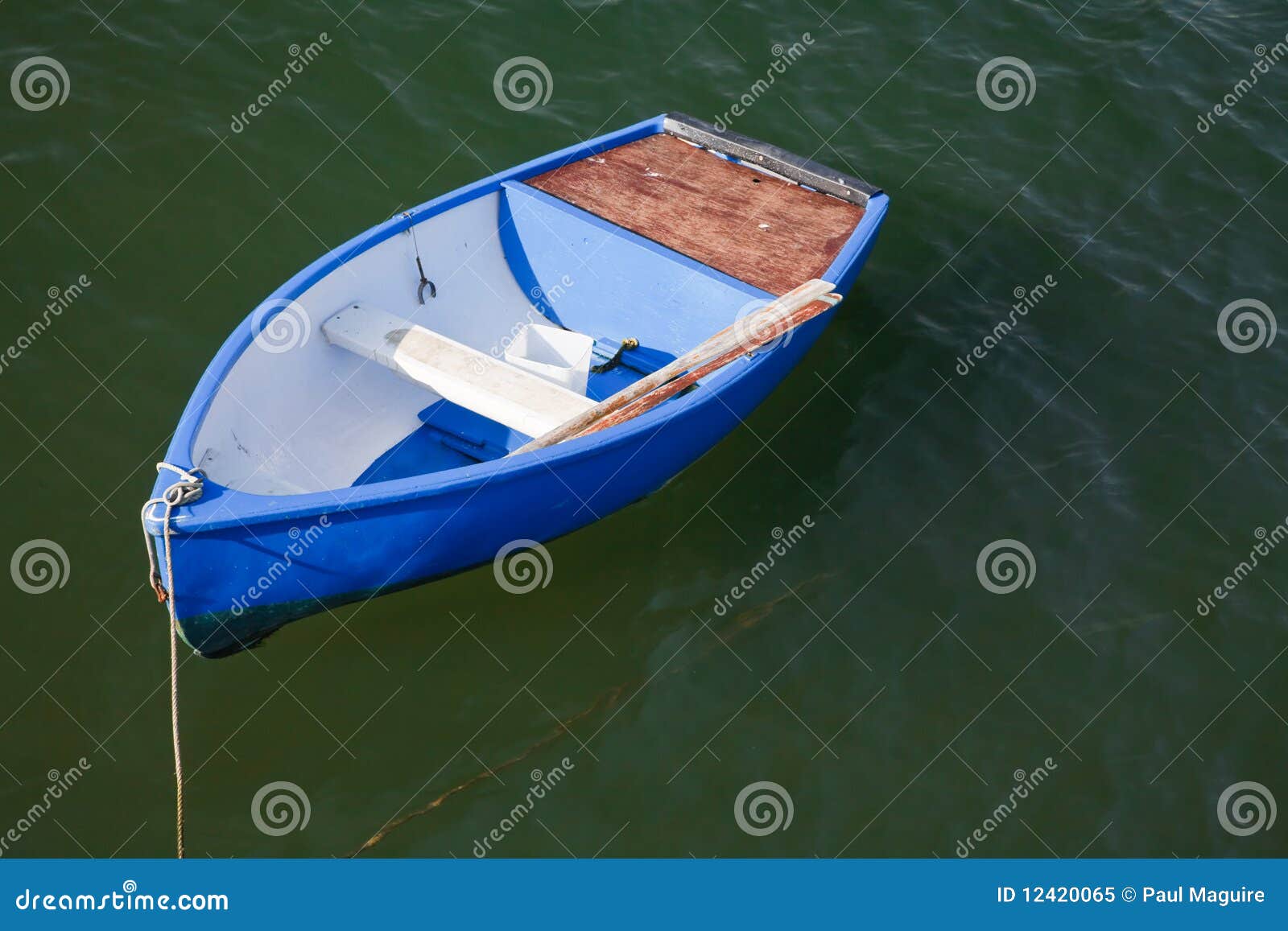 Rowing boat stock image. Image of anchored, outmoded 12420065