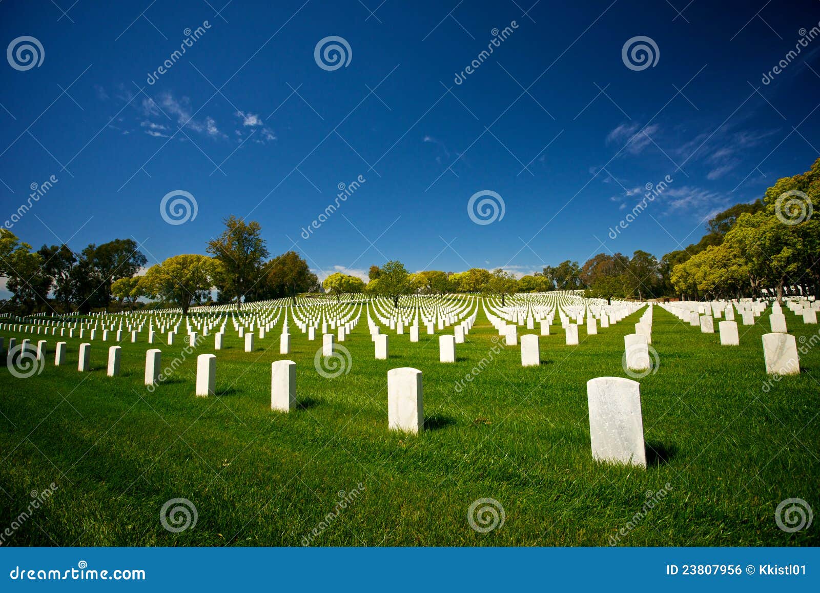 Rows of Grave Markers stock photo. Image of angeles, beverly 23807956