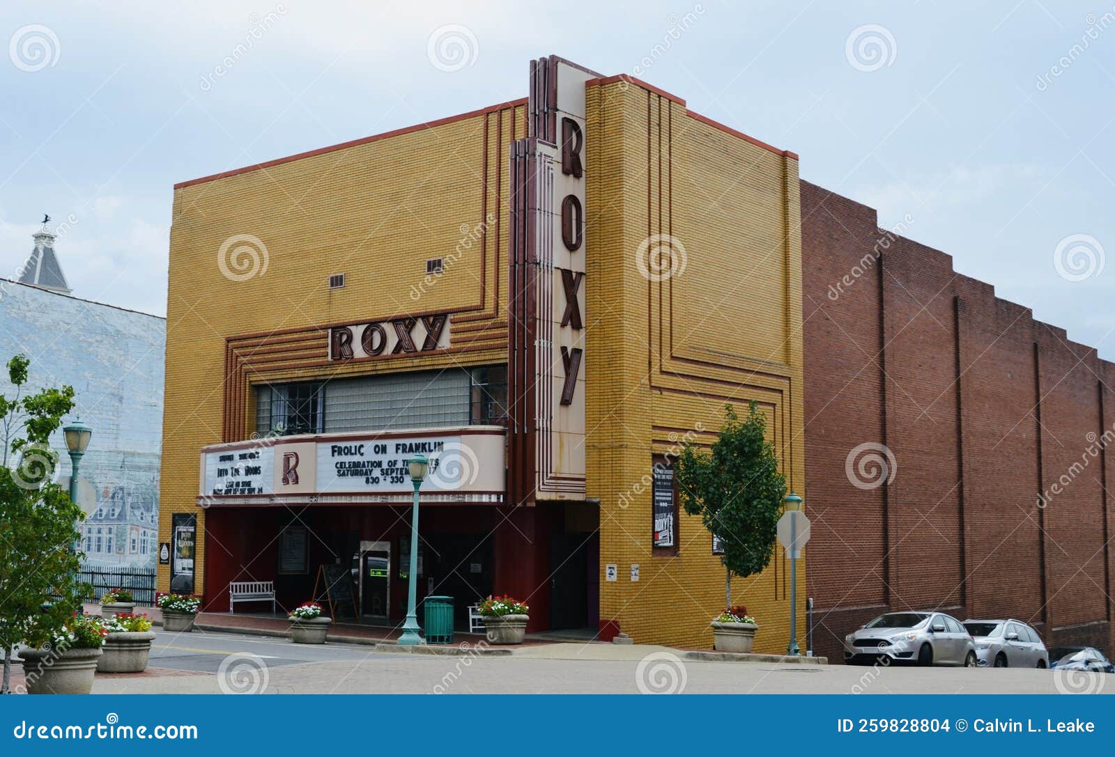 The Roxy Theatre, Clarksville, TN Editorial Stock Image Image of