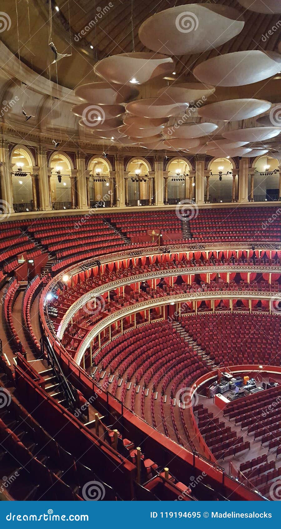 Royal Albert Hall Inside Editorial Image Image Of Auditorium