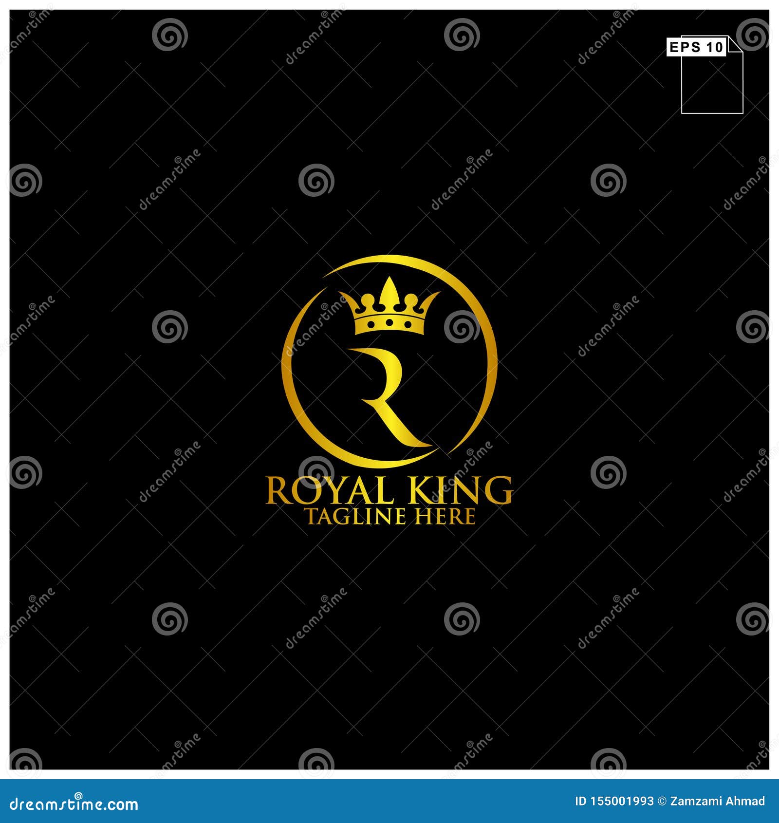 Royal Brand Logo Design Vector Stock Illustration - Illustration ...