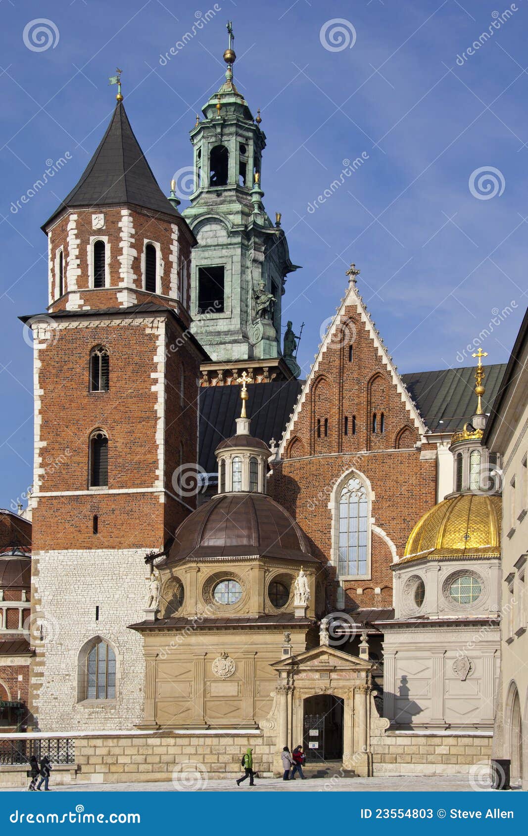 Royal Cathedral Krakow Poland Editorial Stock Photo Image of