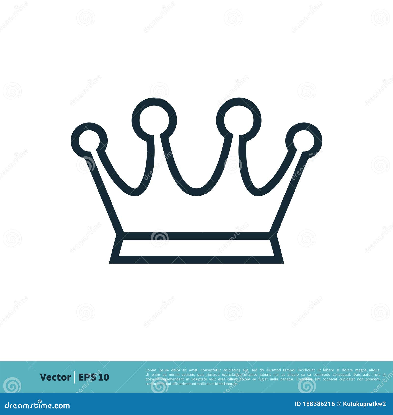 King Triton Crown Template from thumbs.dreamstime.com