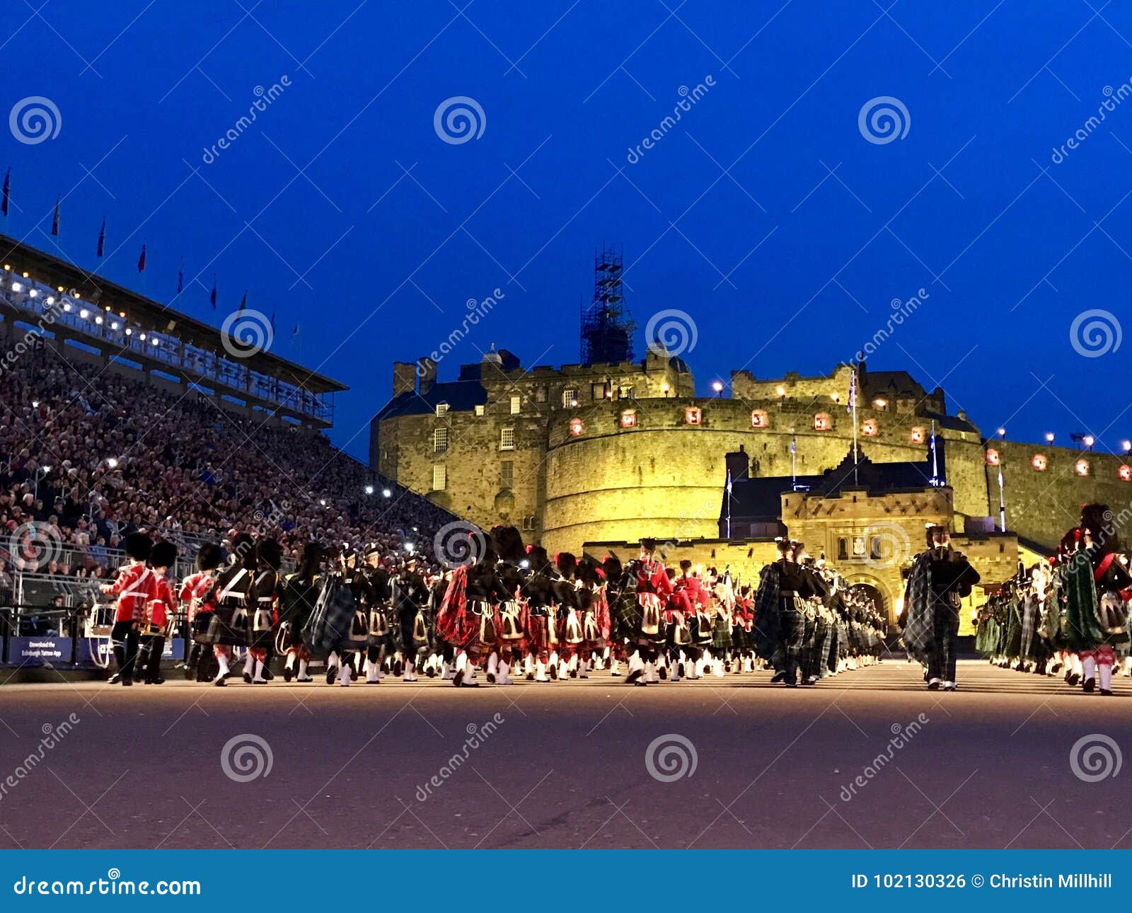 Royal Edinburgh Military Tattoo returns after threeyear absence  BBC News