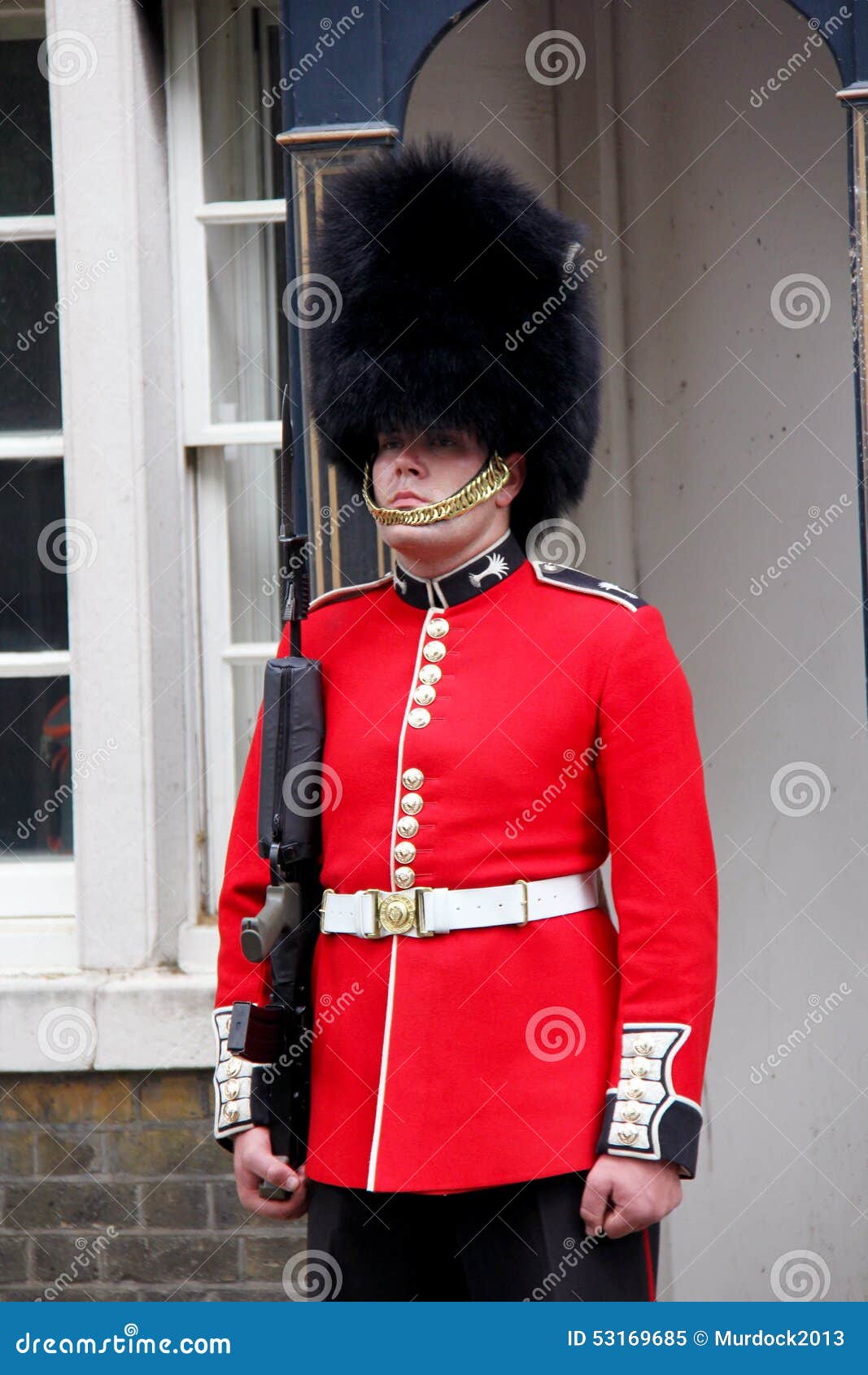 Royal Guard at Buckingham Palace Editorial Image - Image of soldier