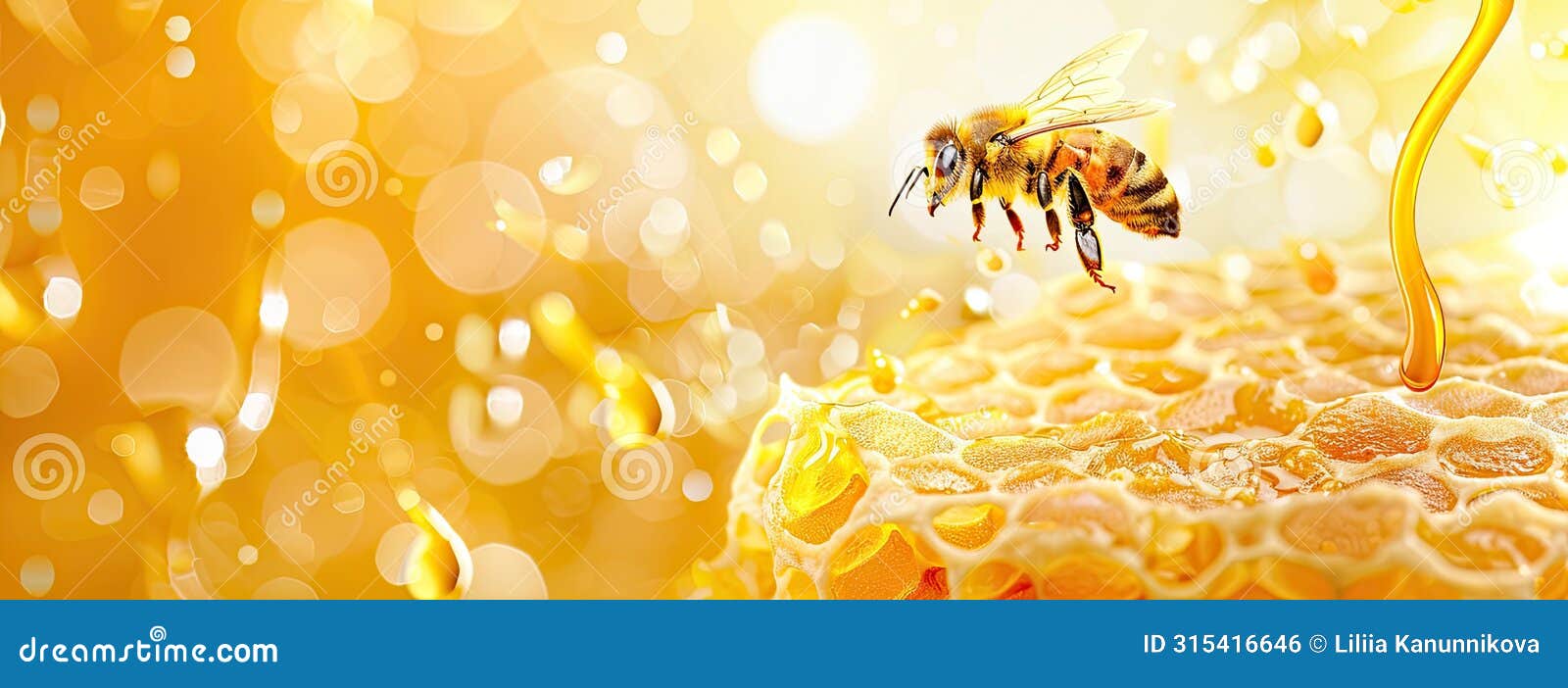 royal jelly produced by bees, emphasizing its natural richness and nutritional benefits.