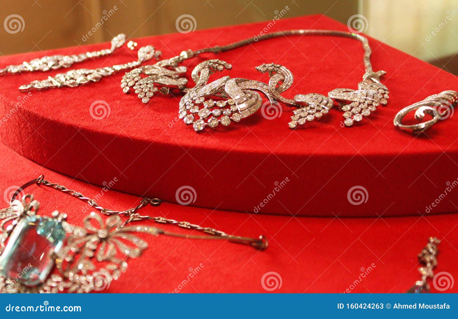 Museum Object in the Royal Jewelry at Alexandria Editorial Stock Photo