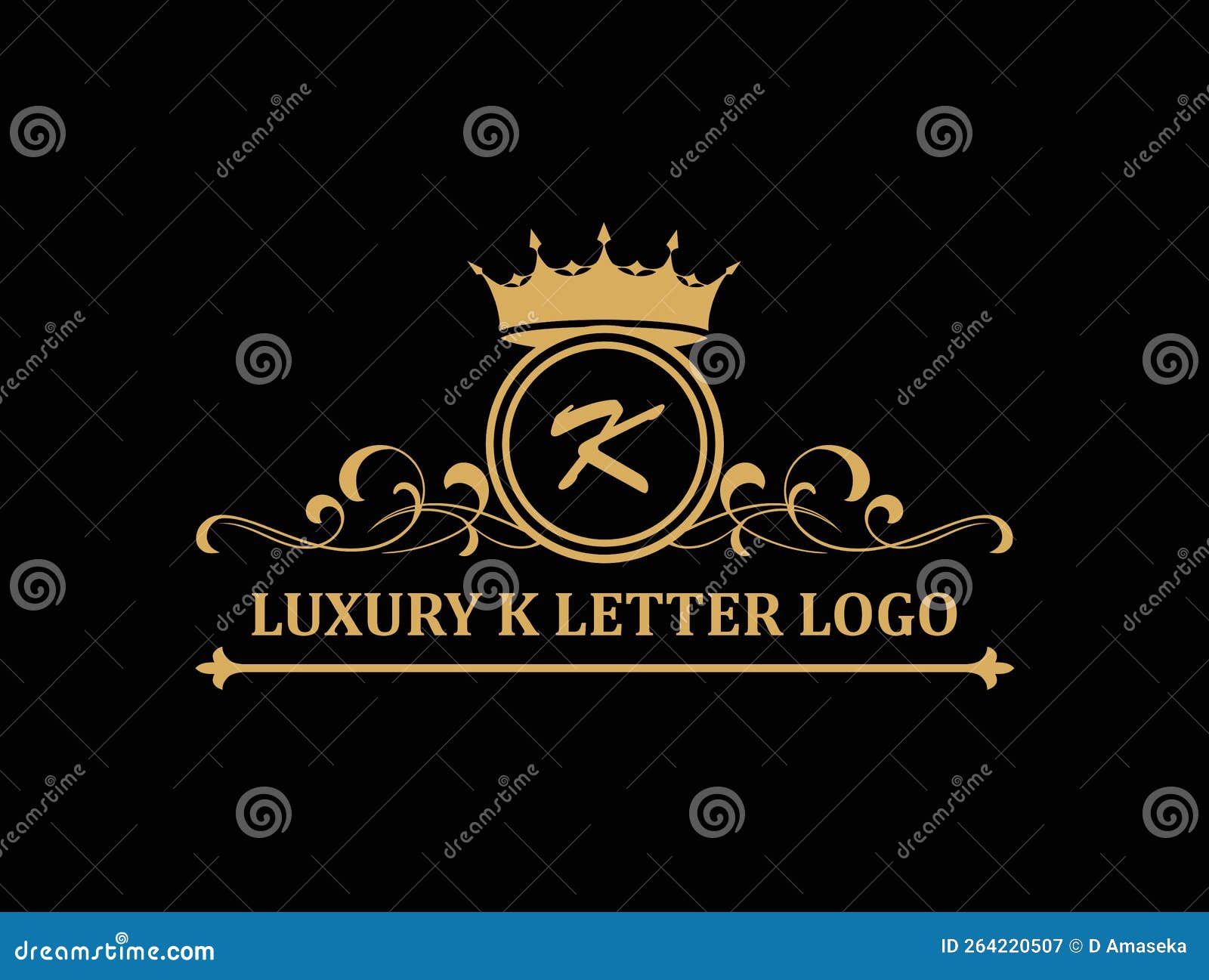 Share more than 100 royal k logo design