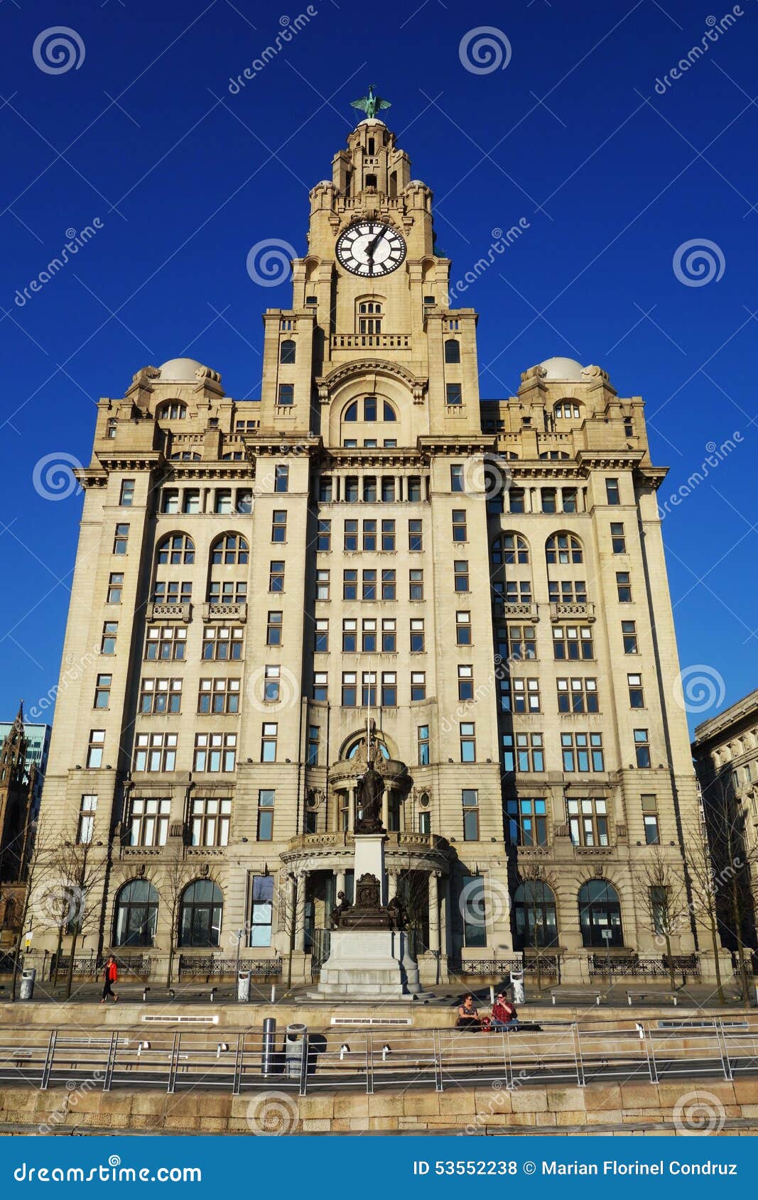Royal Liver Building editorial stock photo. Image of dock - 53552238