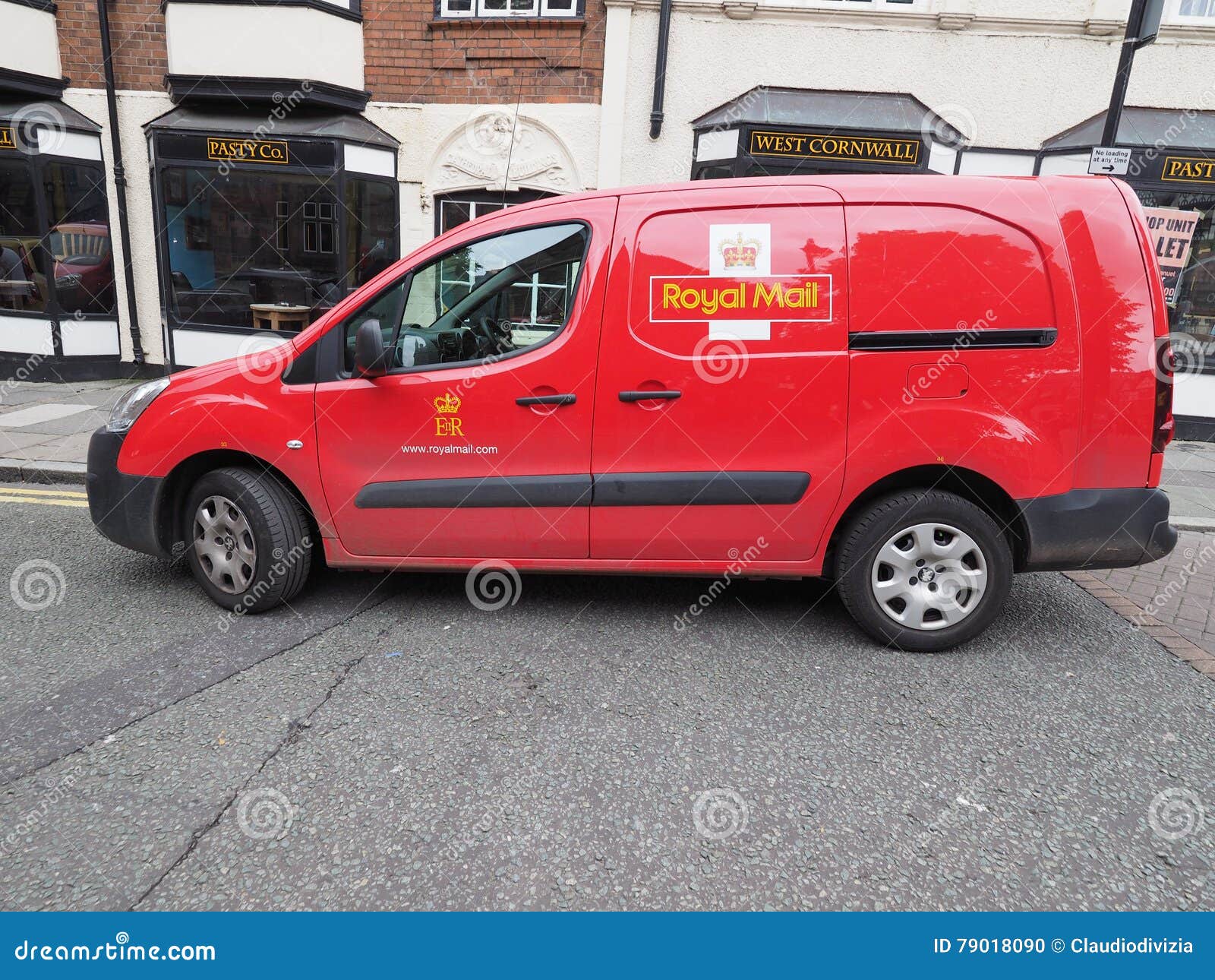 Royal Mail car in Chester editorial image. Image of chester 79018090