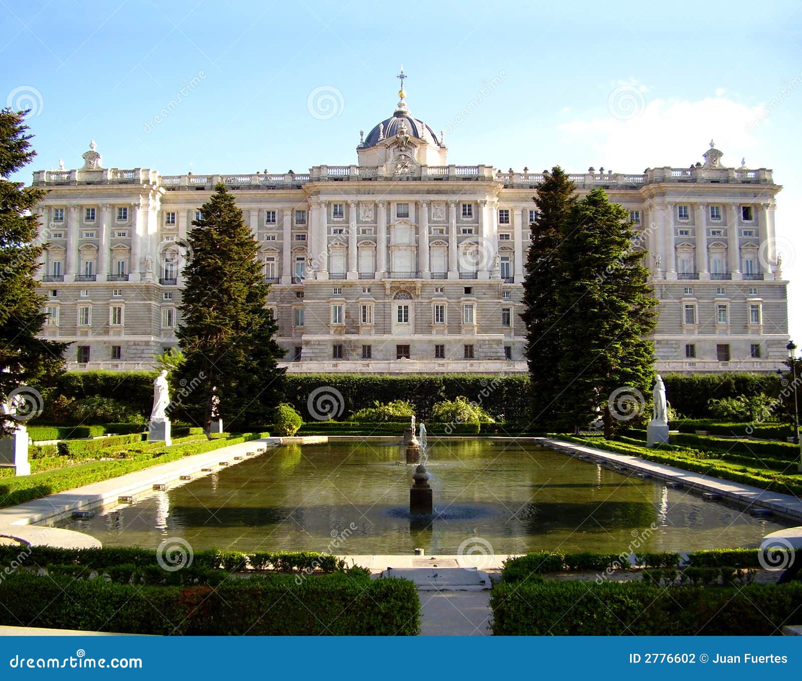 royal palace, madrid, spain