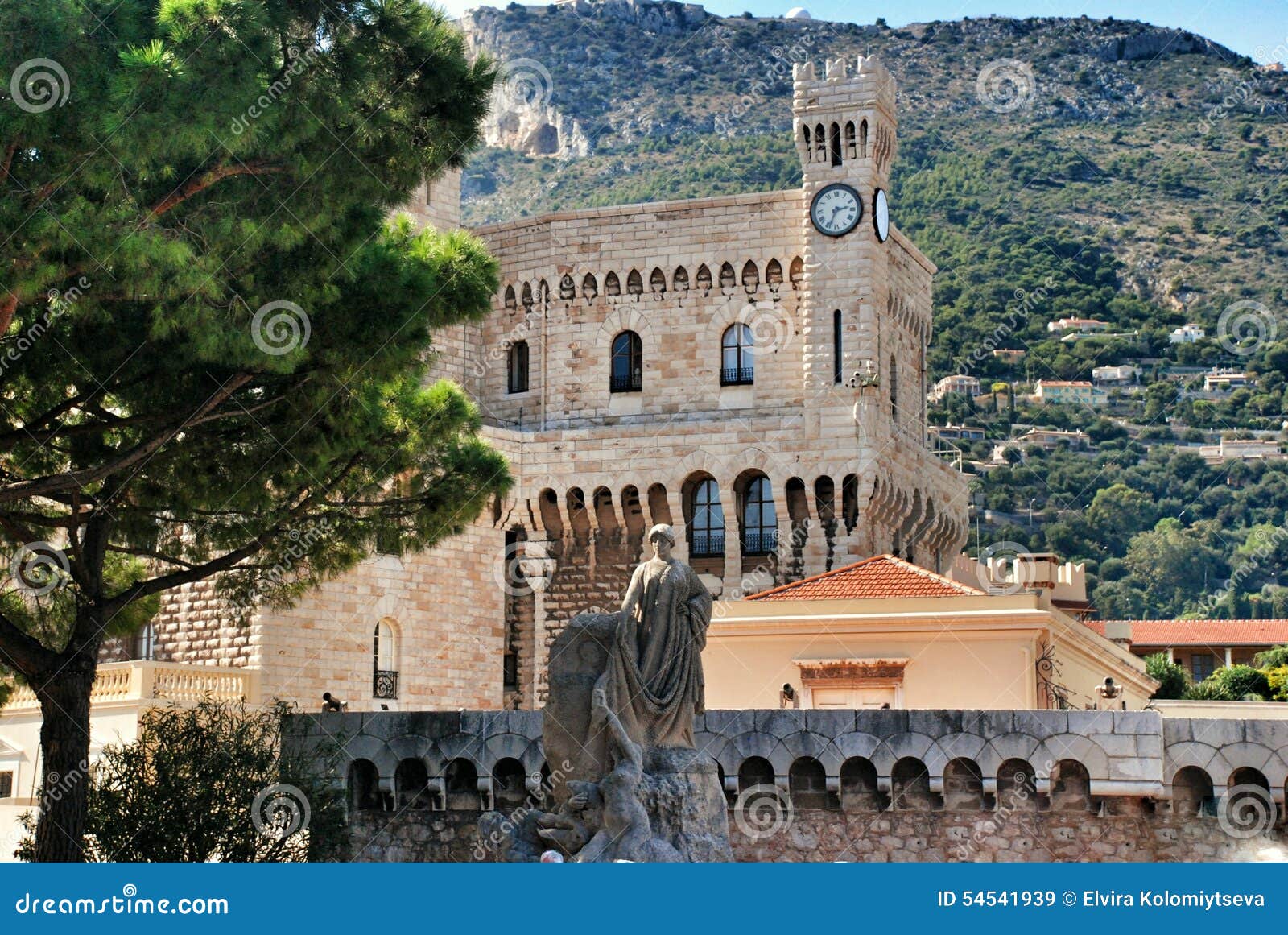 The Royal Palace of Monaco stock image. Image of europe - 54541939