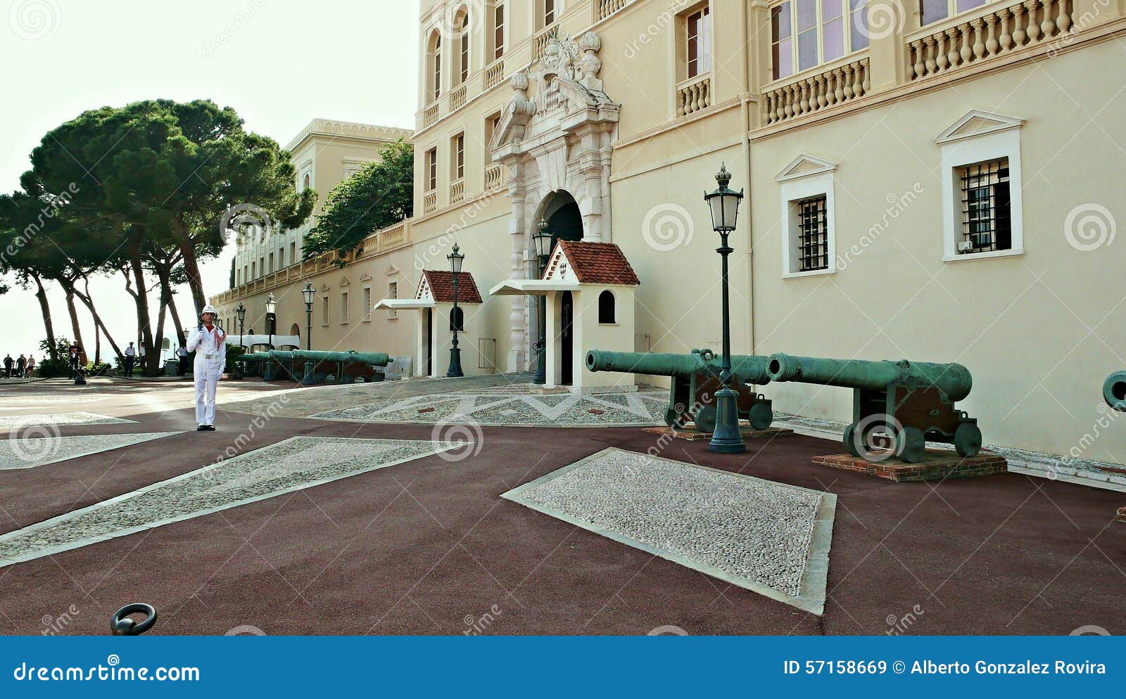 The Royal Palace of Monaco editorial stock image. Image of european