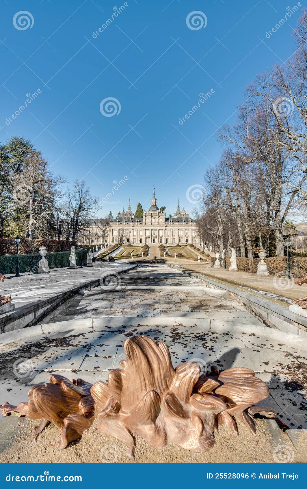 royal palace at san ildefonso, spain