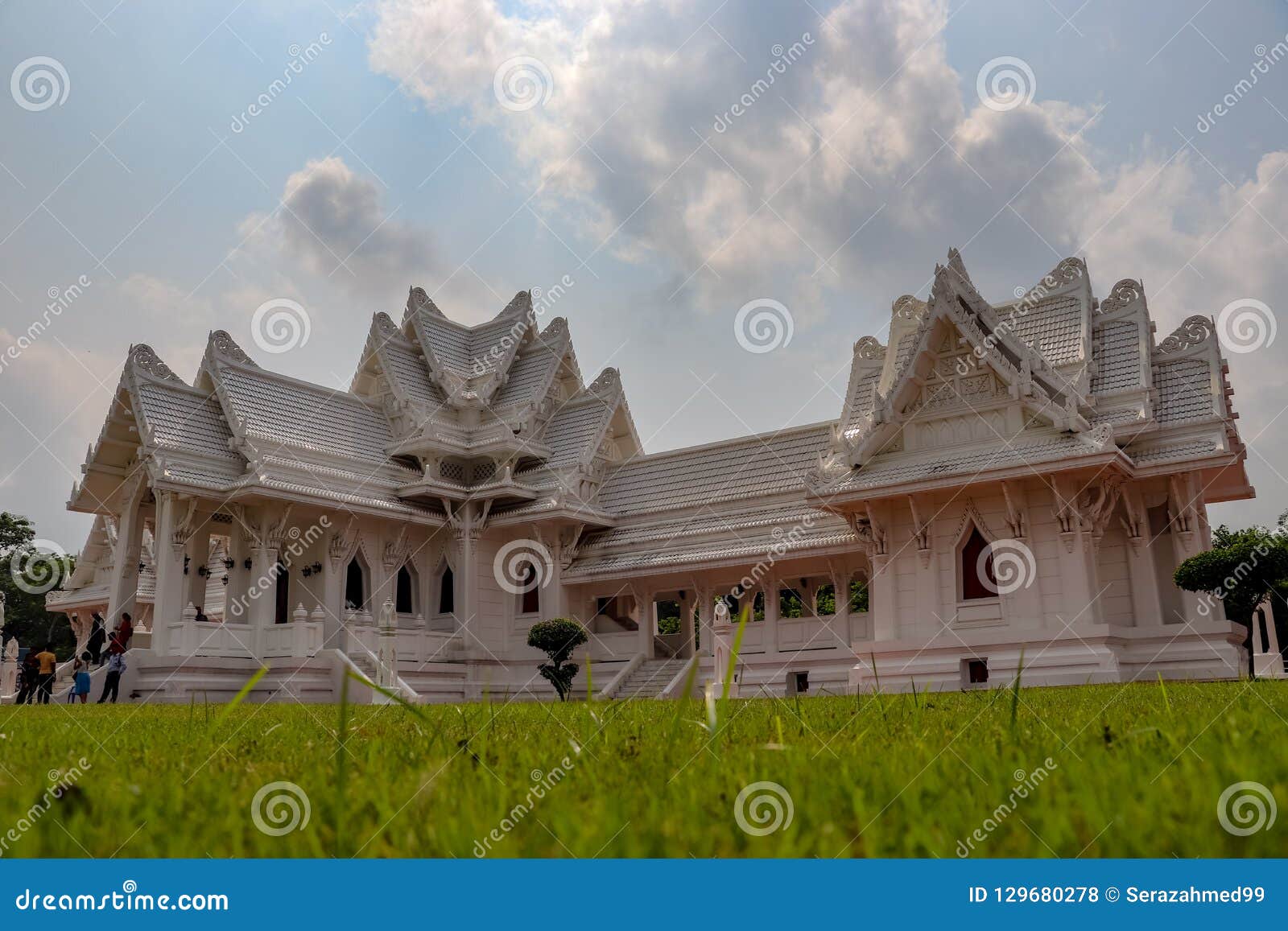 royal thai monastery in lumbini, nepal