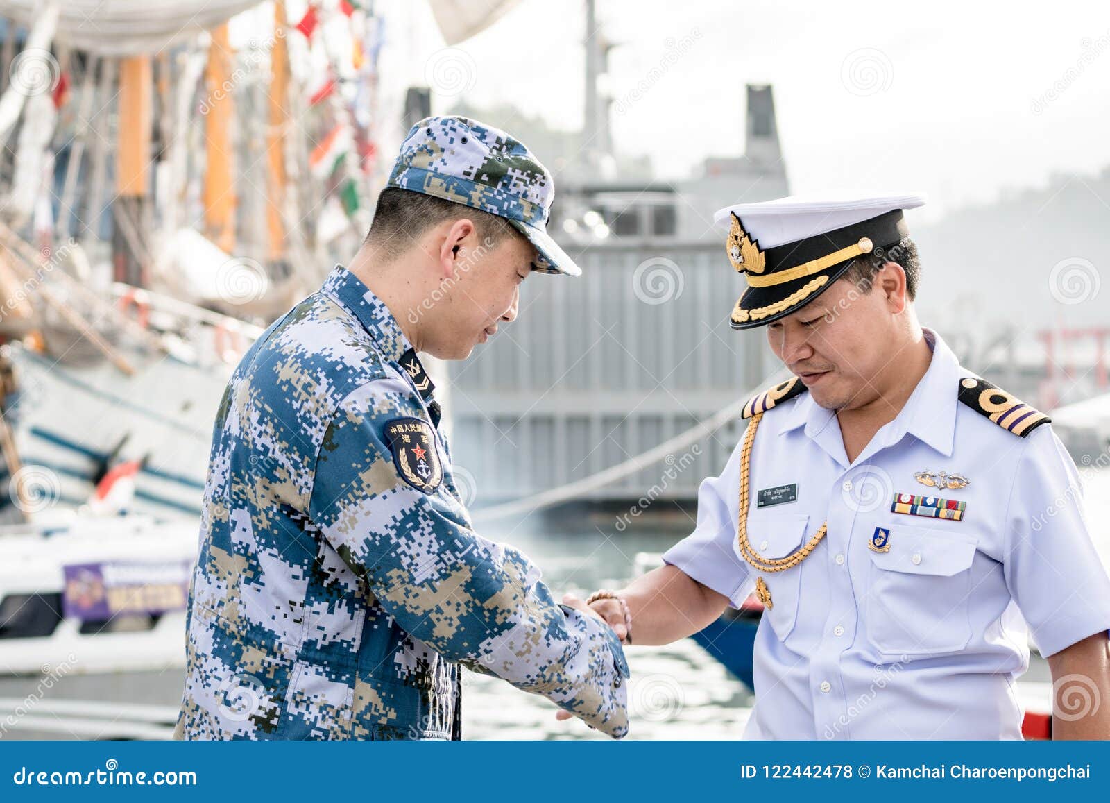 navy white uniforms