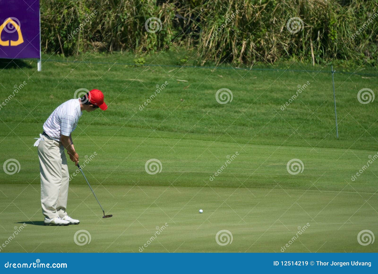 Royal Trophy Golf Tournament, Asia Vs Europe 2010 Editorial Stock Image