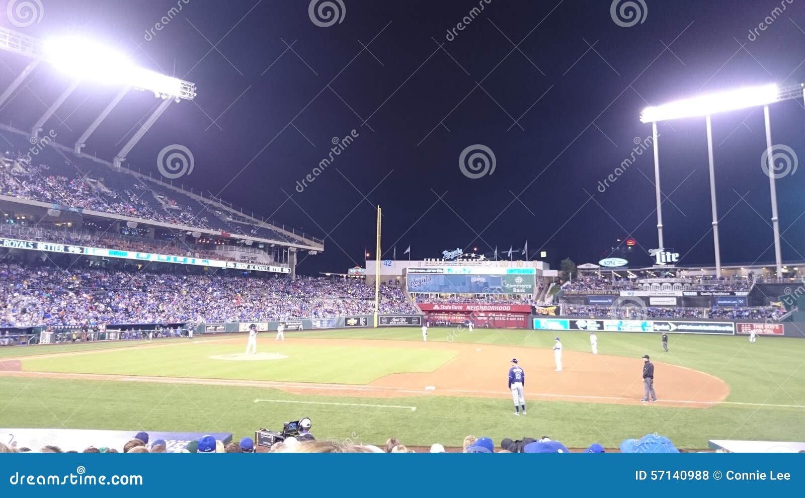 RoyalsStadion redaktionelles stockfoto. Bild von missouri 57140988