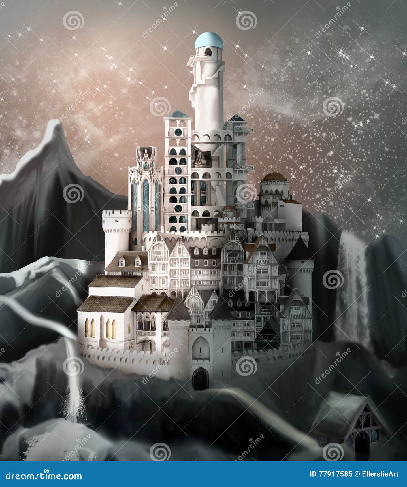 La Canalisation 2 D'imagination Illustration Stock - Illustration