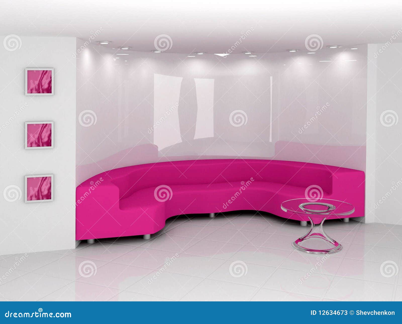 Roze bank stock foto's afbeelding: 12634673