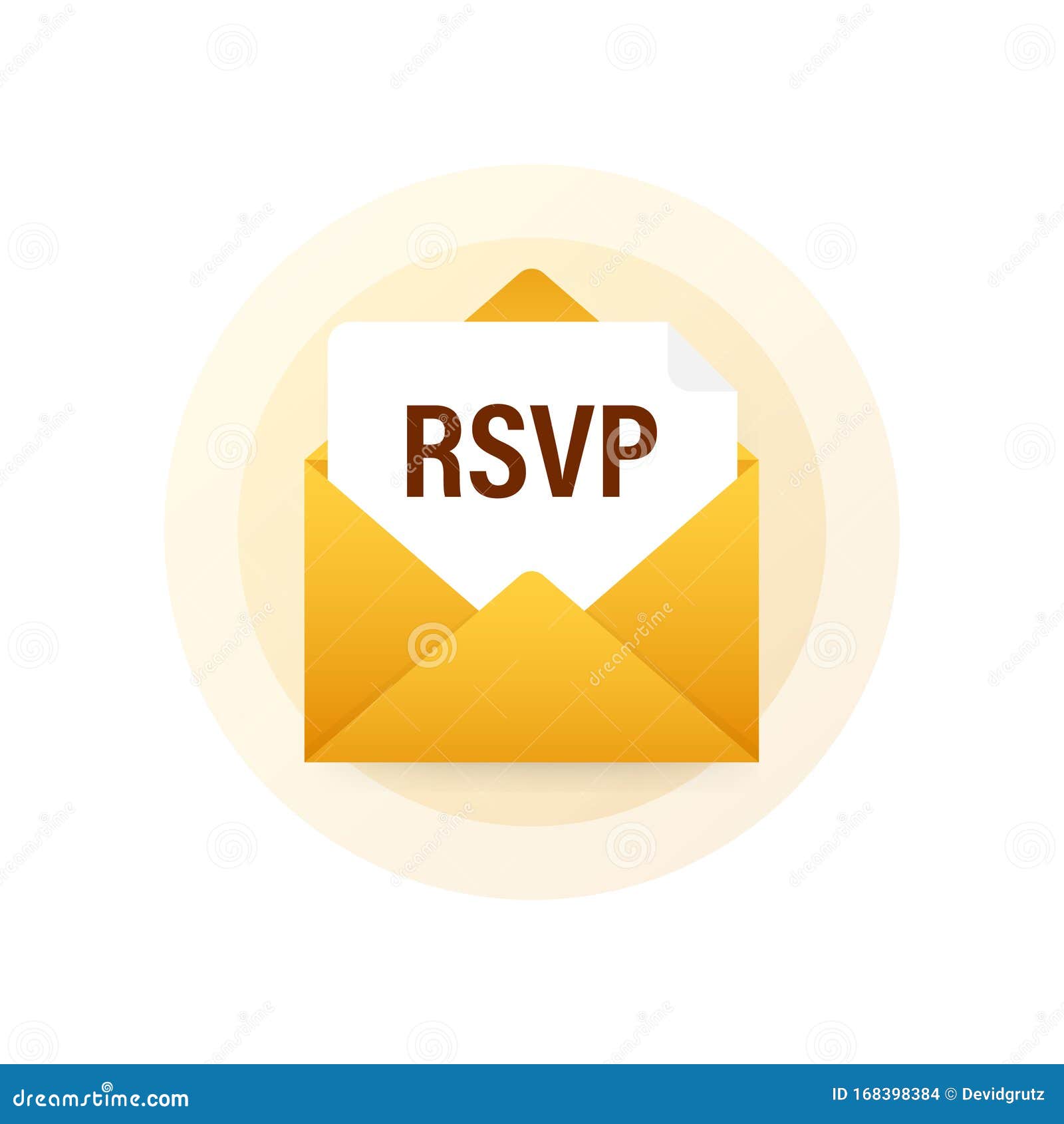 rsvp mail icon. please respond to mail linear sign.  stock .