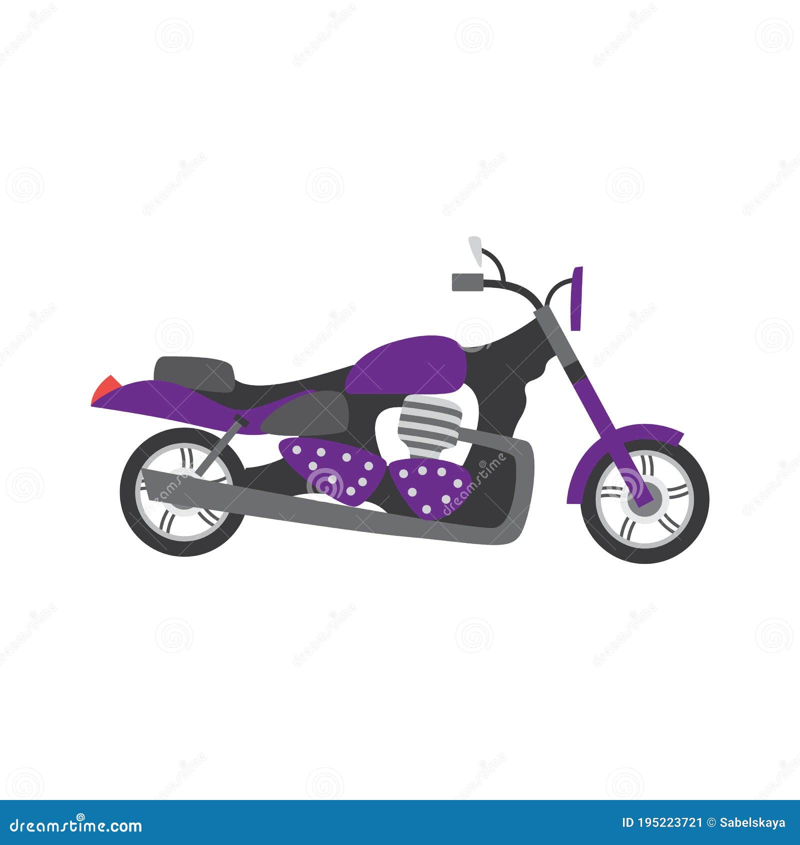 Ícone de moto de corrida moto dos desenhos animados moto esporte