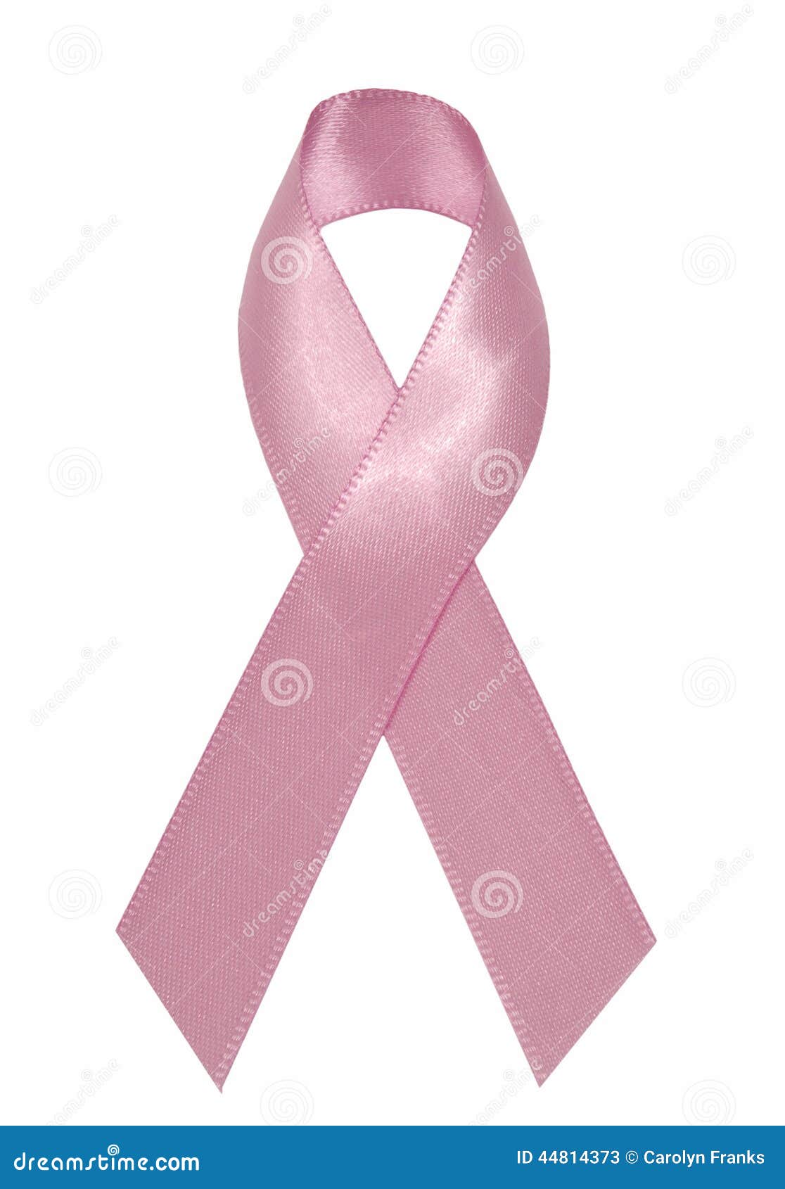 Symbole Du Cancer Du Sein Sous Forme De Ruban Rose. Remplissage Dégradé
