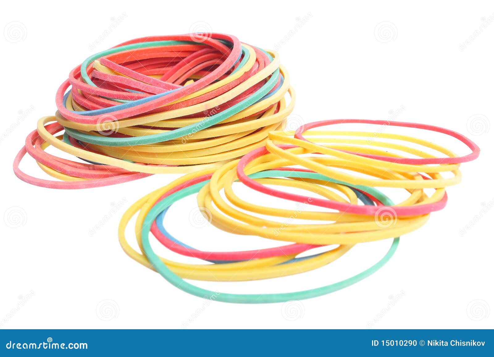 Rubber band stock photo. Image of yellow, ligament, multi 15010290