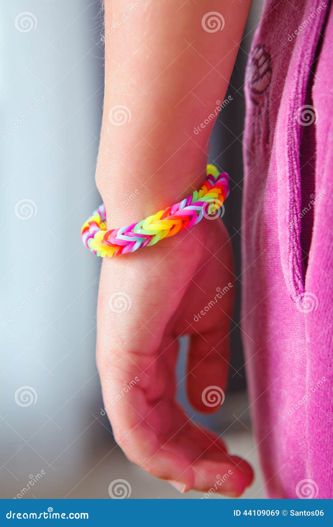 Rubber band bracelet stock image. Image of creativity - 44109069